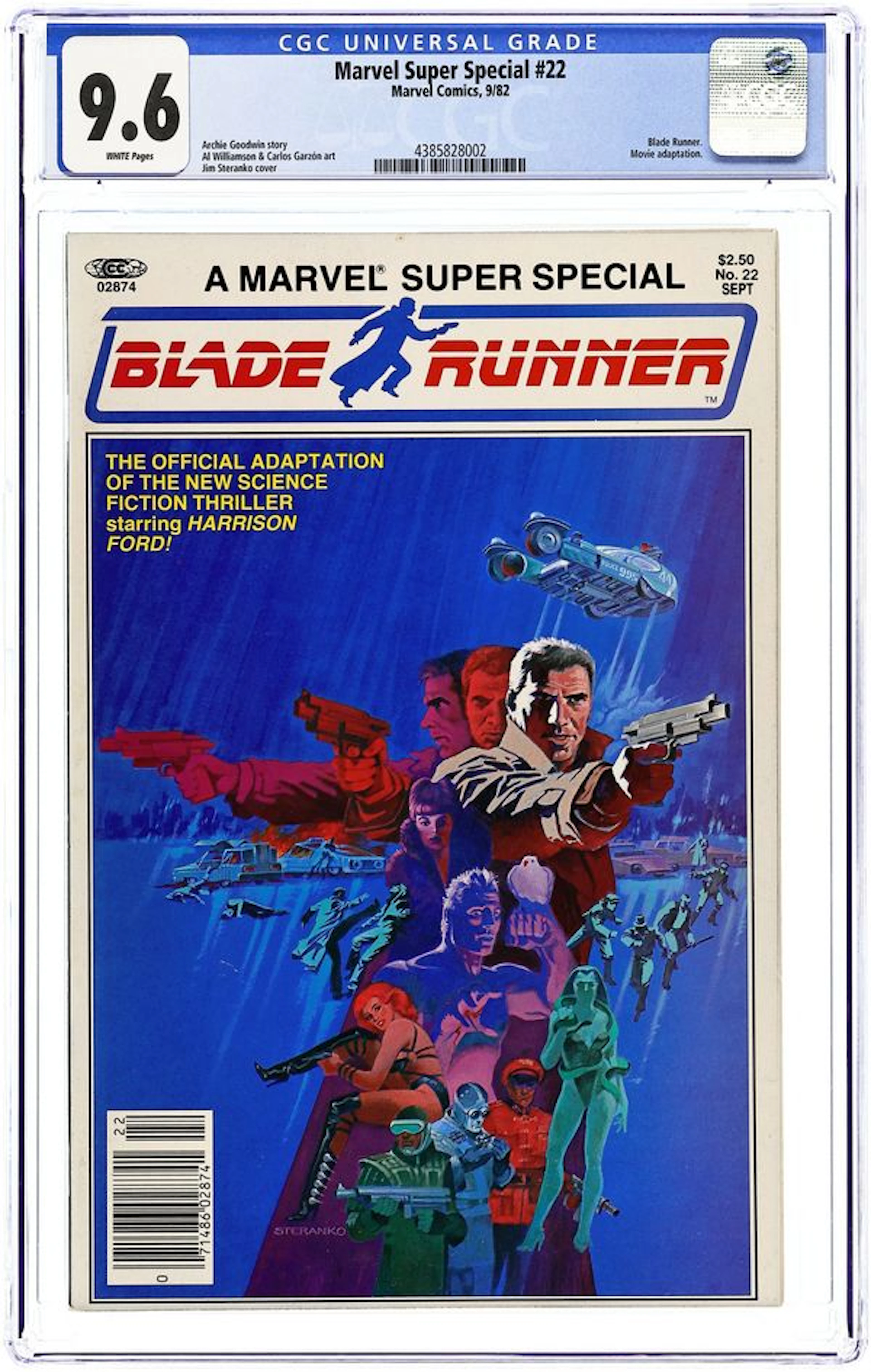 Marvel Comics Super Special (1977) 22 CGC 9.6