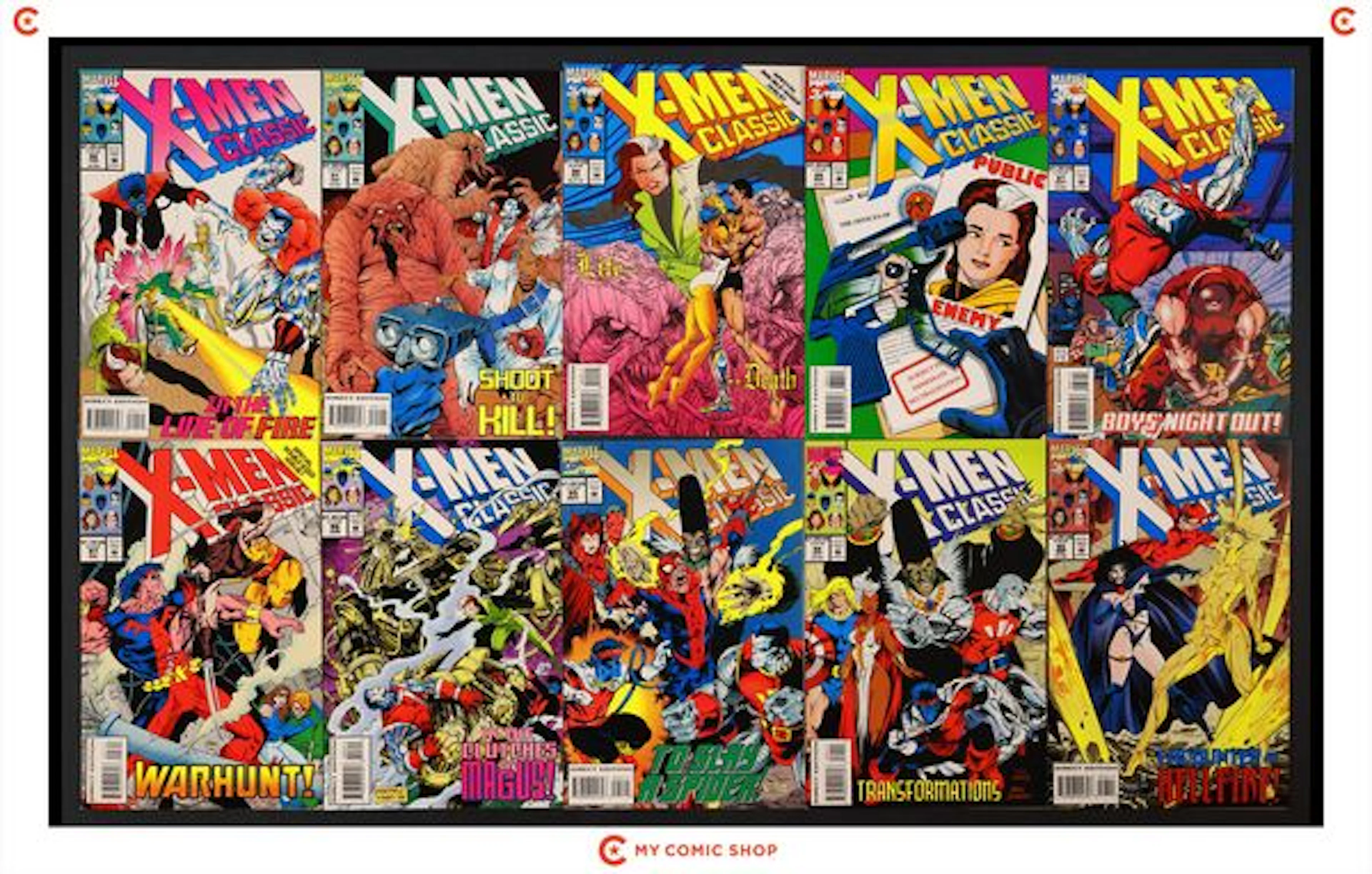 X-Men Classic Lot of 20