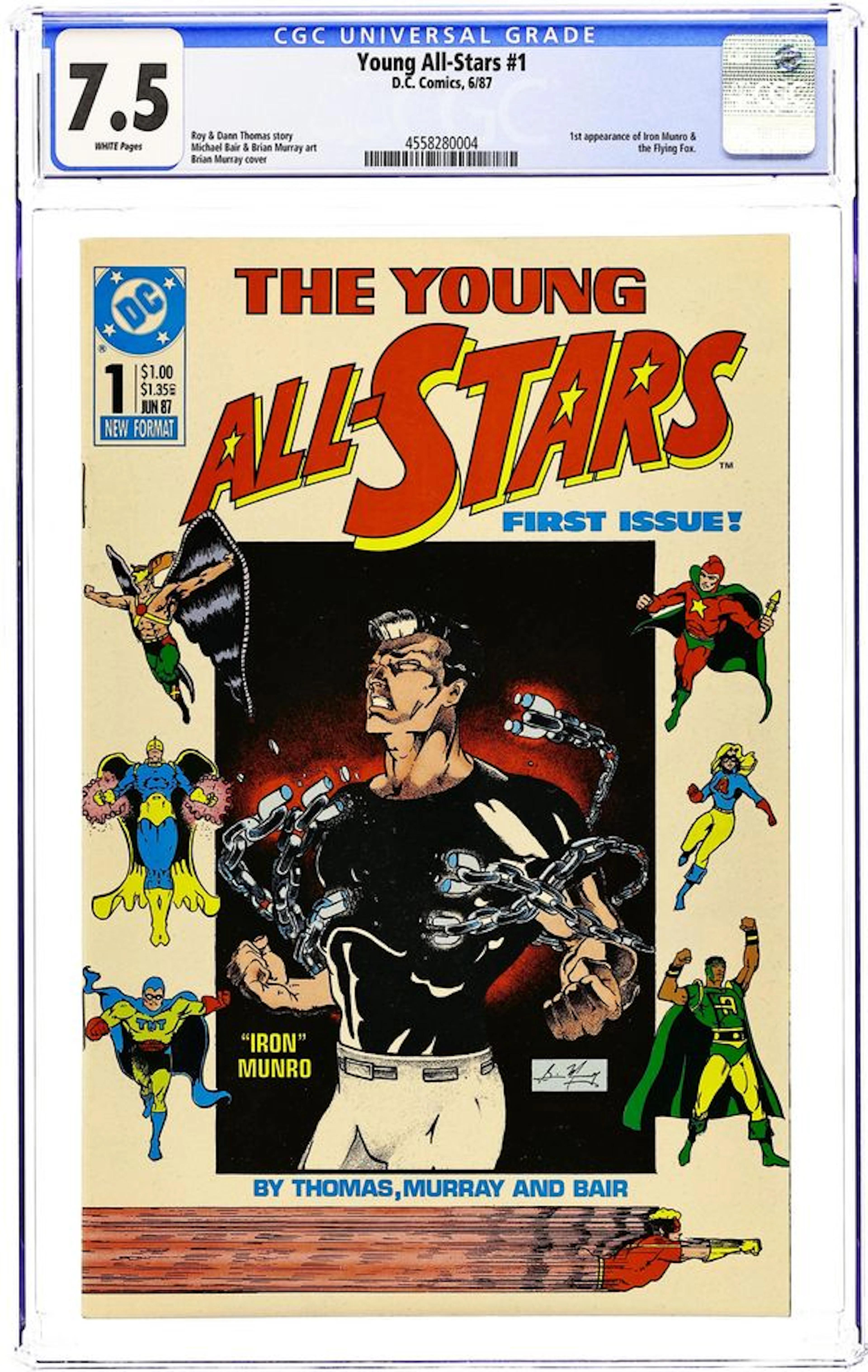 Young All Stars (1987) 1 CGC 7.5