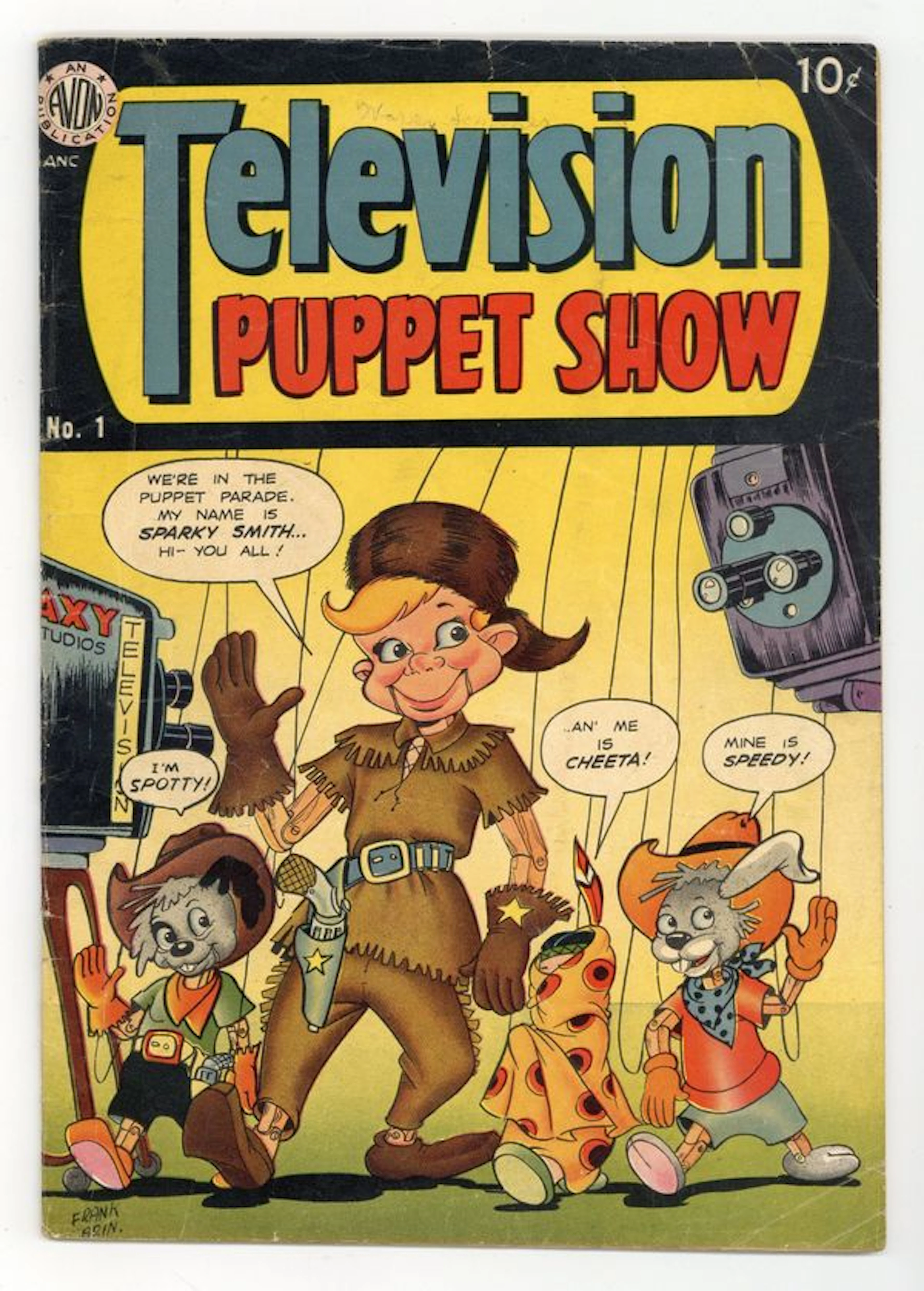 Television Puppet Show (1950) 1 GD/VG 3.0