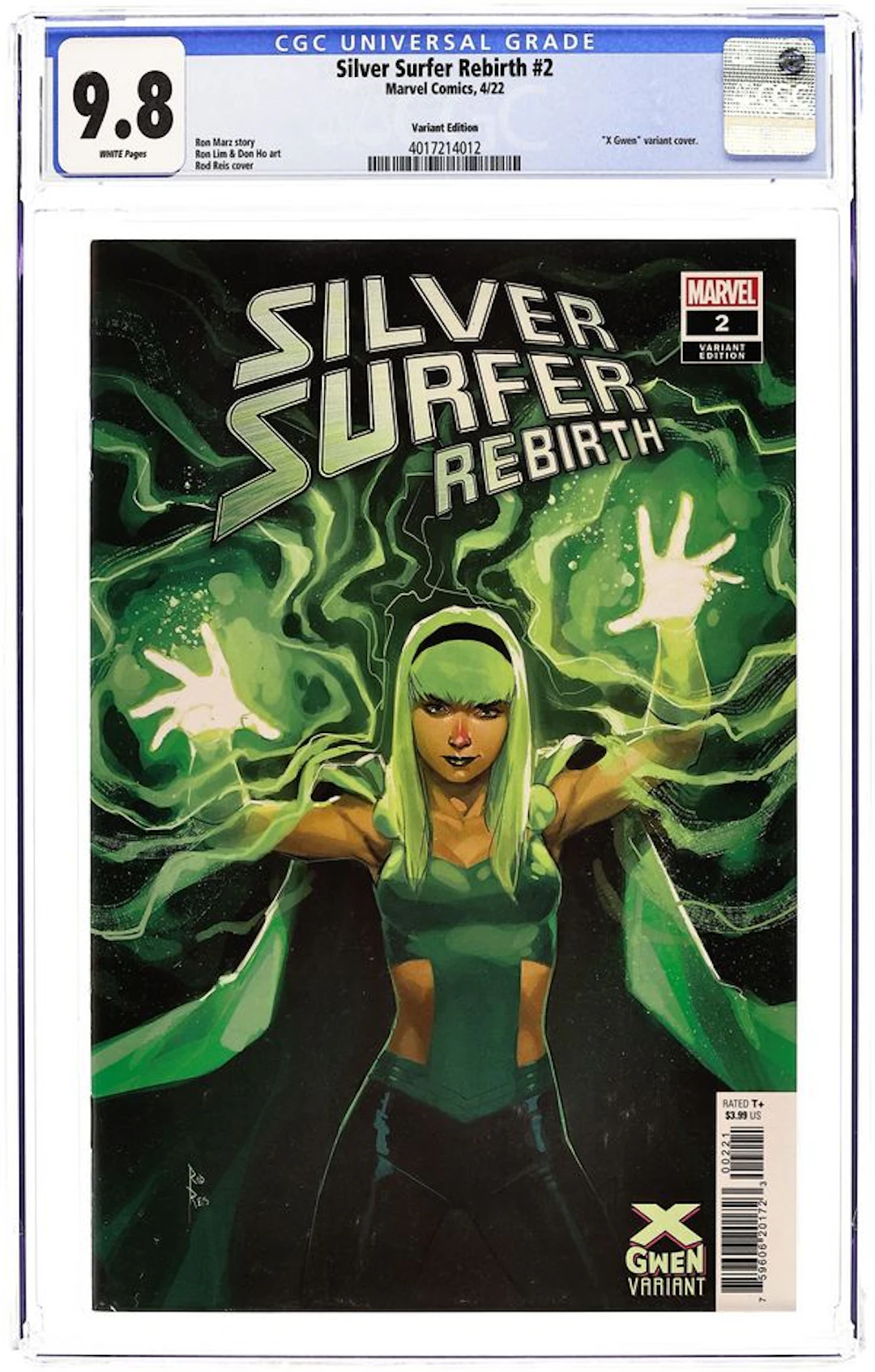 Silver Surfer Rebirth (2022 Marvel) 2B CGC 9.8