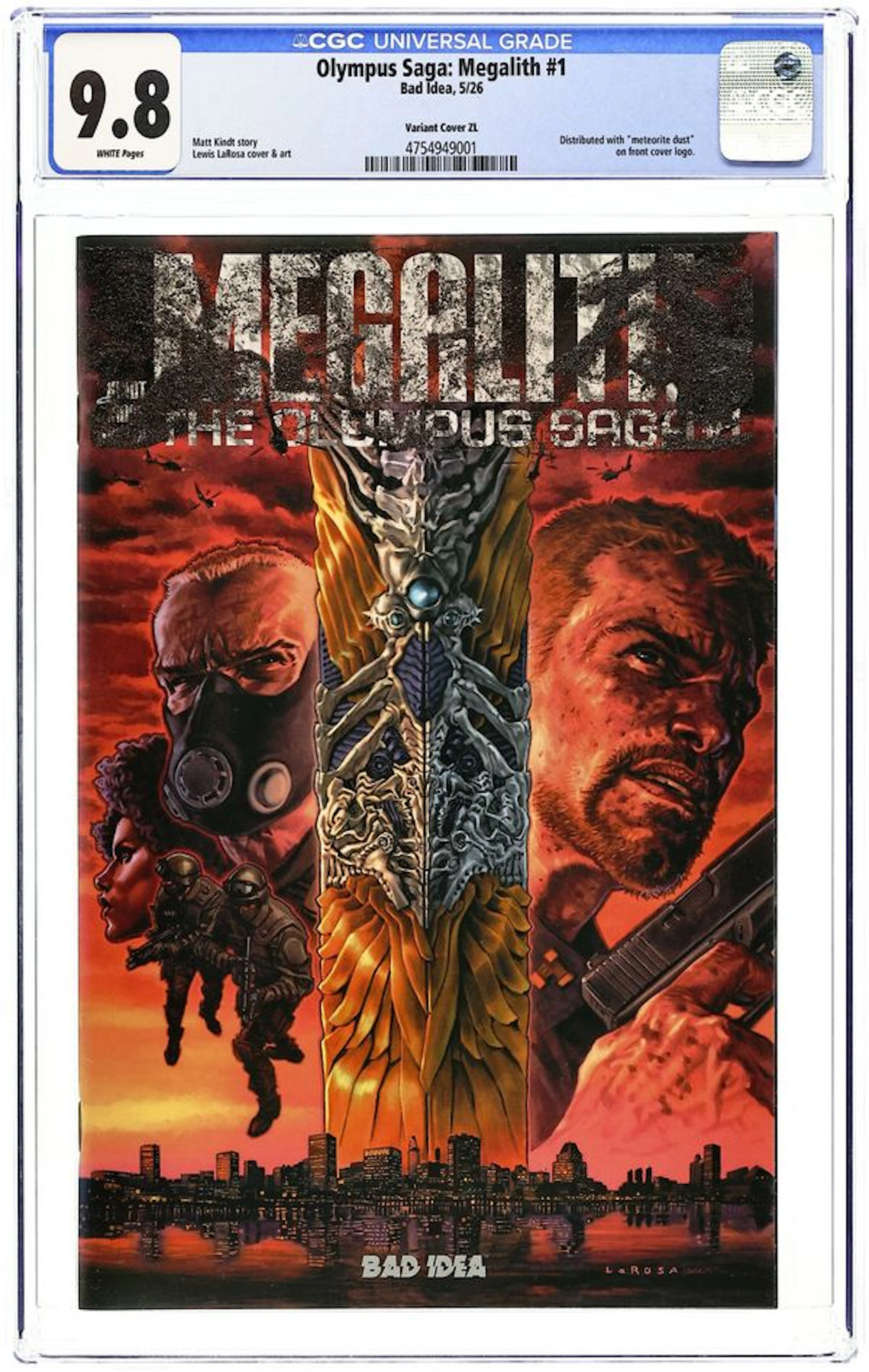 Olympus Saga Megalith (2026 Bad Idea) 1ZL CGC 9.8