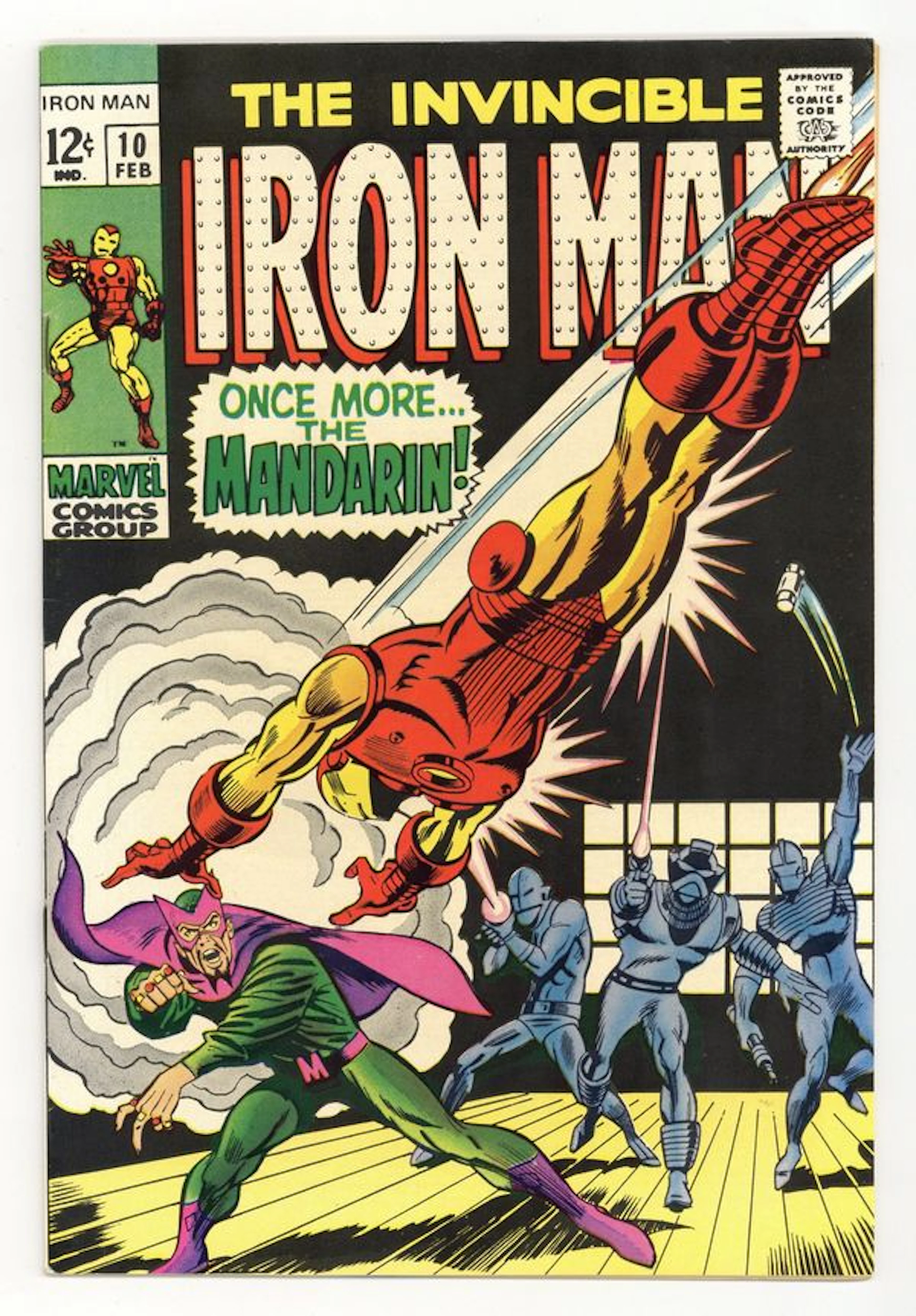 Iron Man (1968 1st Series) 10 FN 6.0