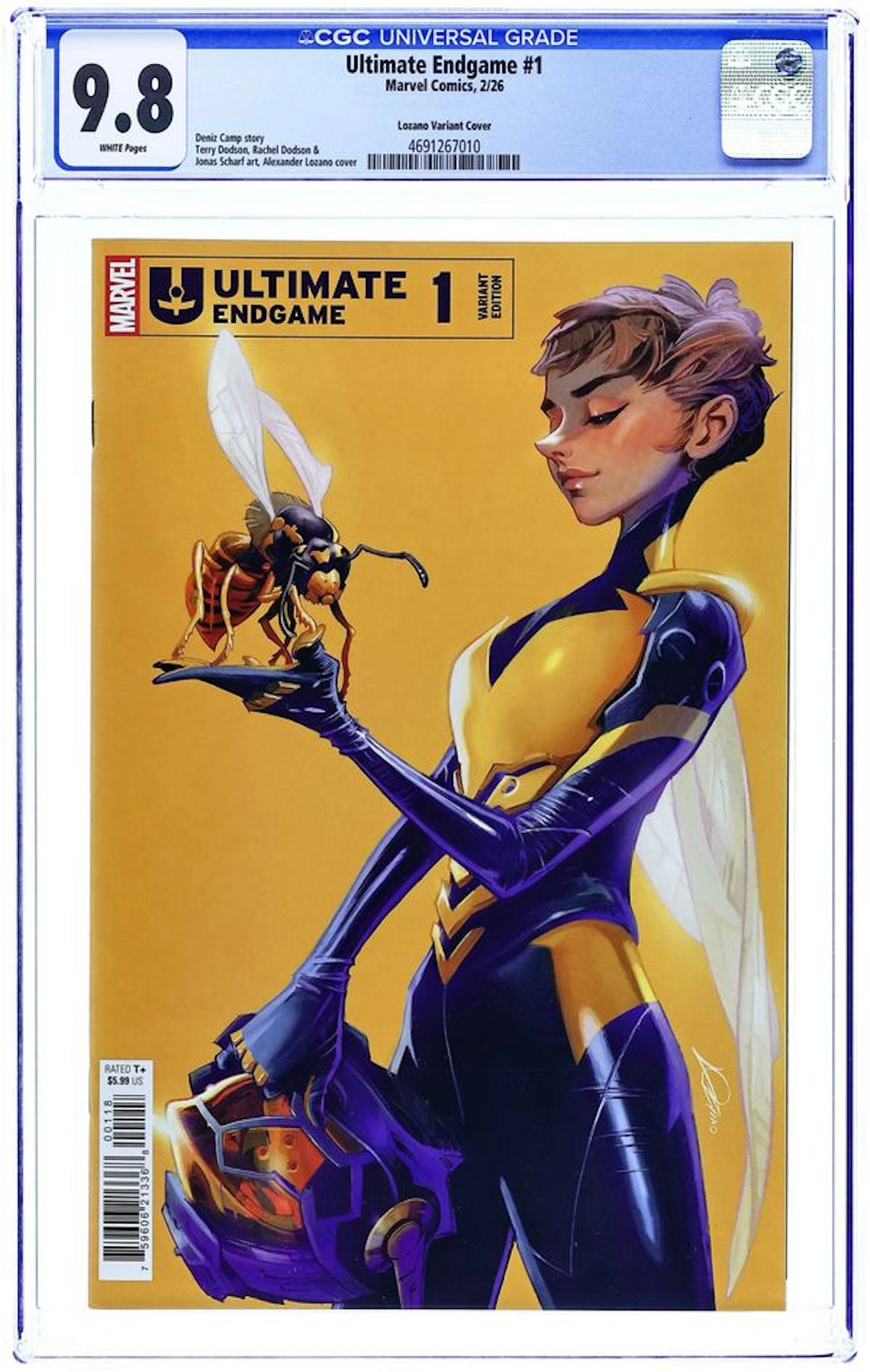 Ultimate Endgame (2025 Marvel) 1L CGC 9.8