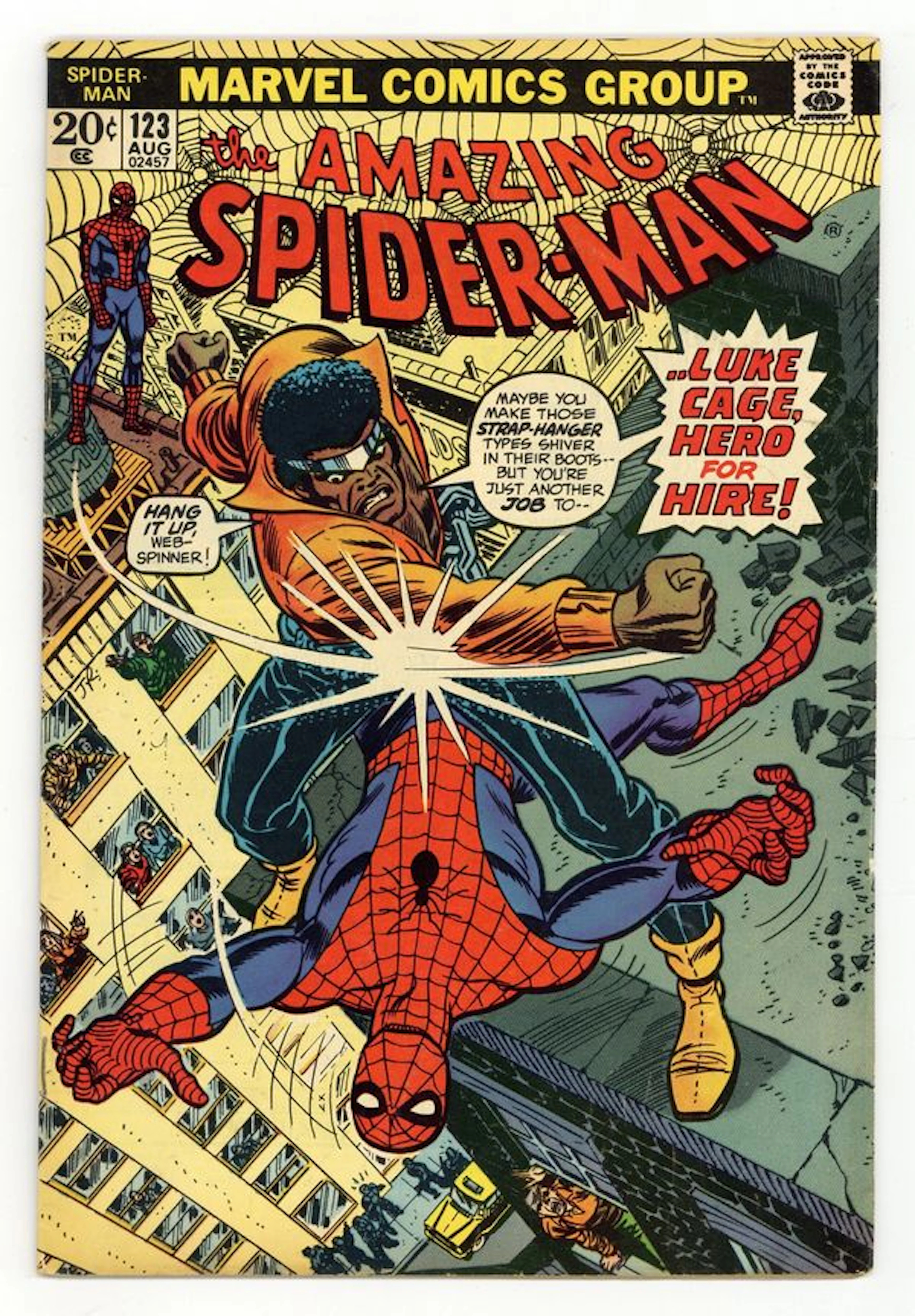 Amazing Spider-Man (1963 1st Series) 123 VG- 3.5