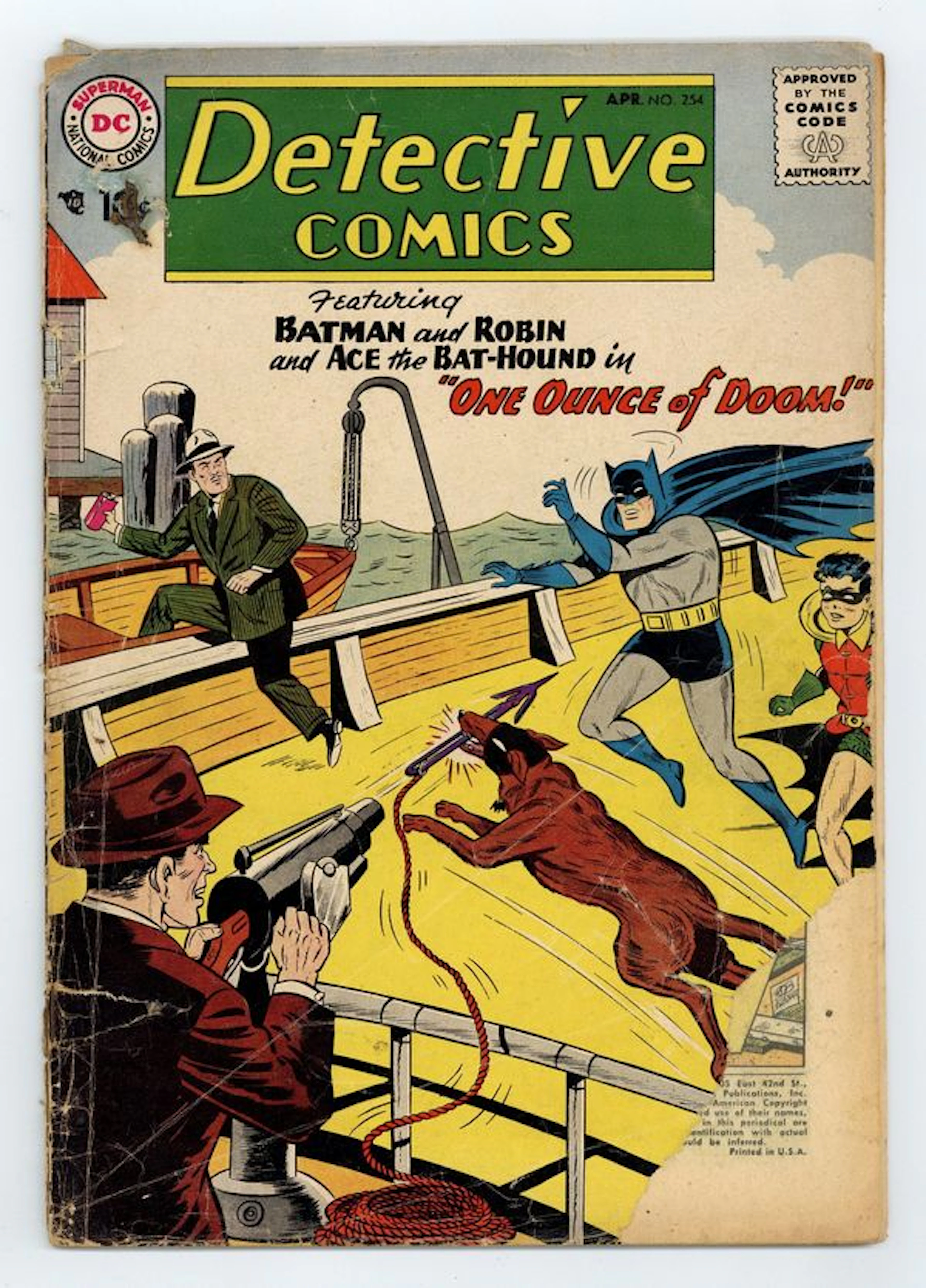 Detective Comics (1937 1st Series) 254 FR/GD 1.5
