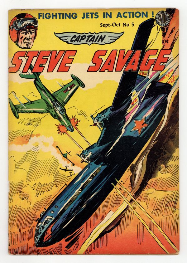 Captain Steve Savage (1954-1956 2nd Series) 5 VG- 3.5