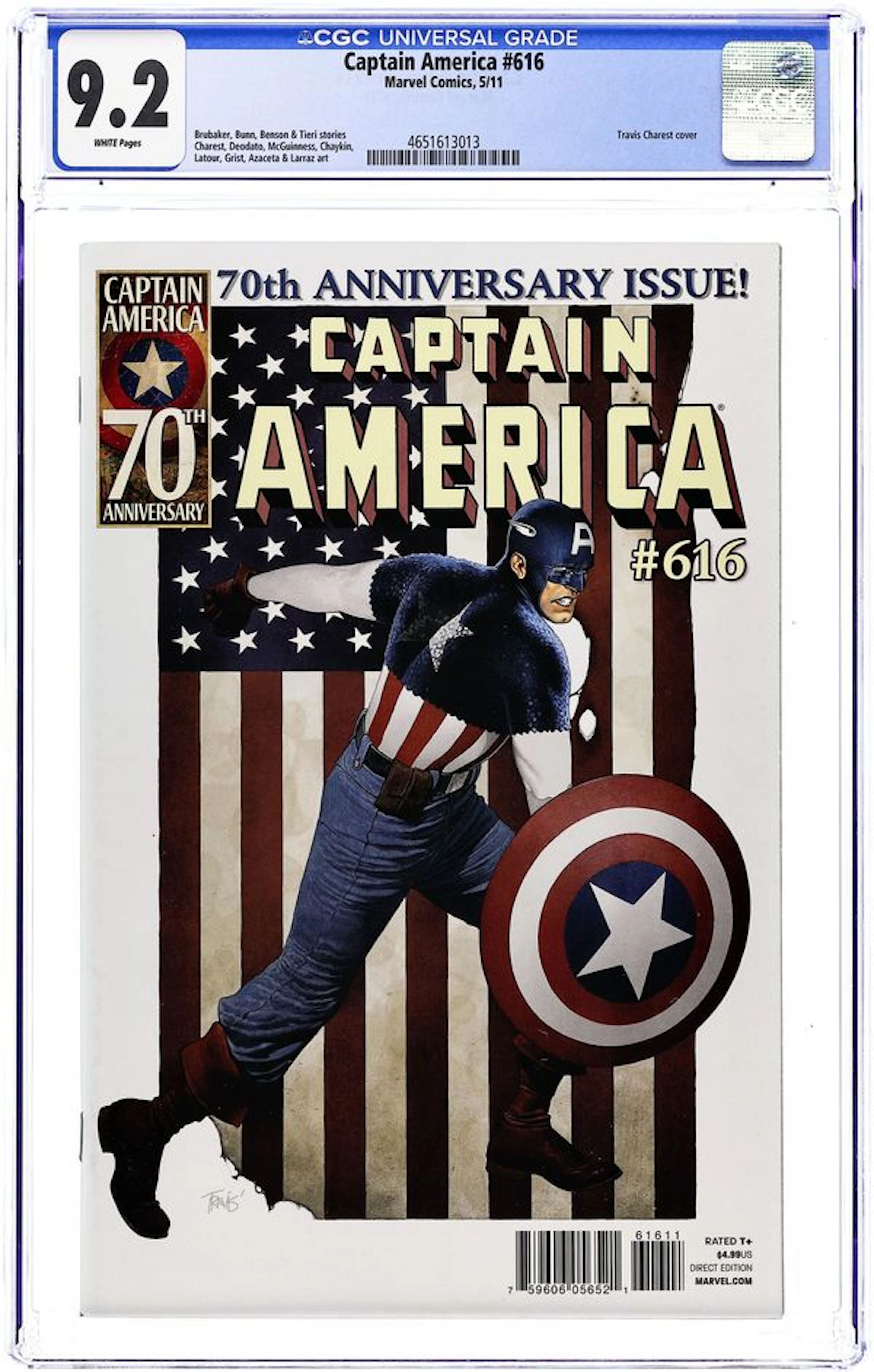 Captain America (2004 5th Series) 616A CGC 9.2
