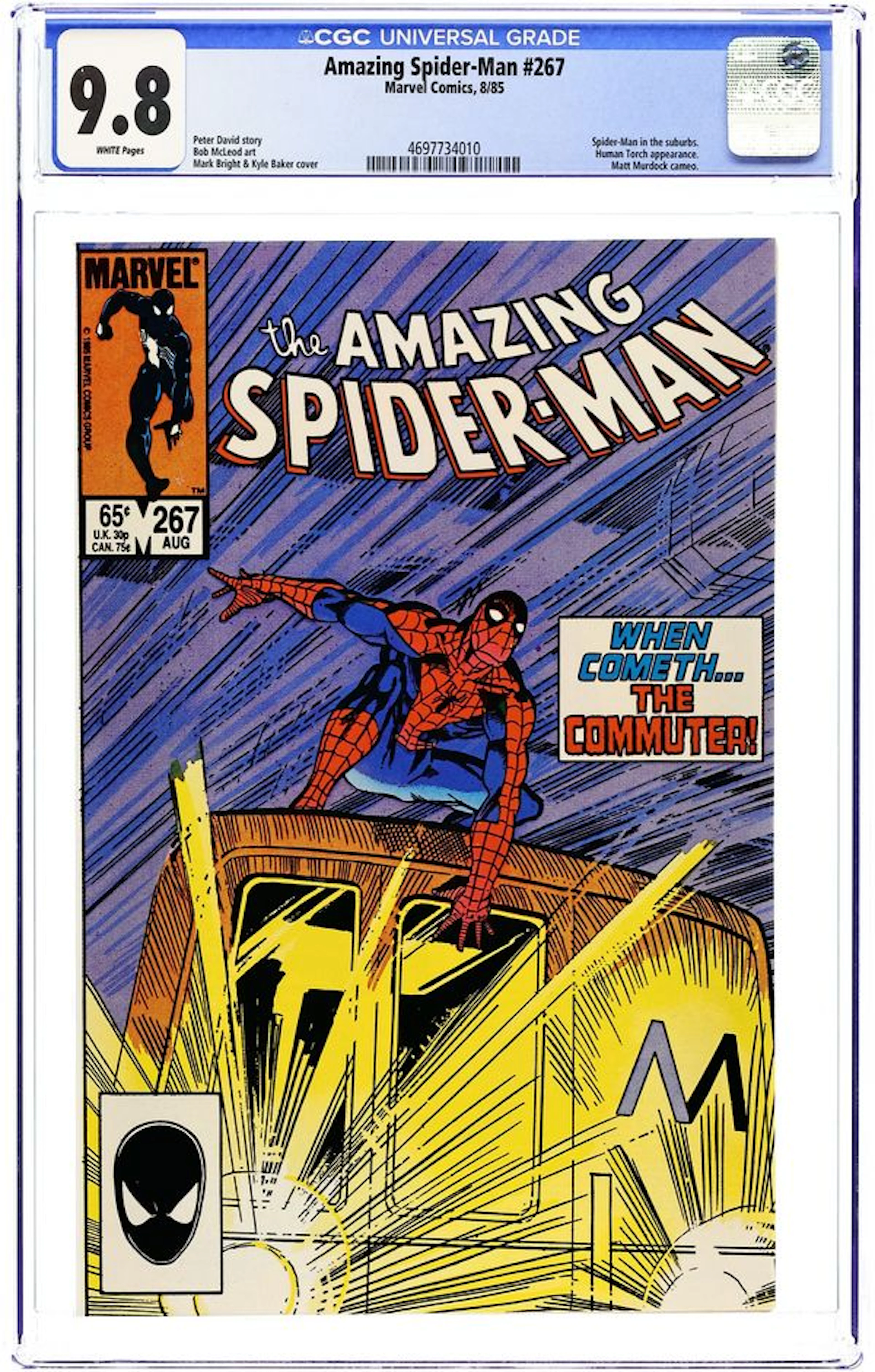 Amazing Spider-Man (1963 1st Series) 267 CGC 9.8