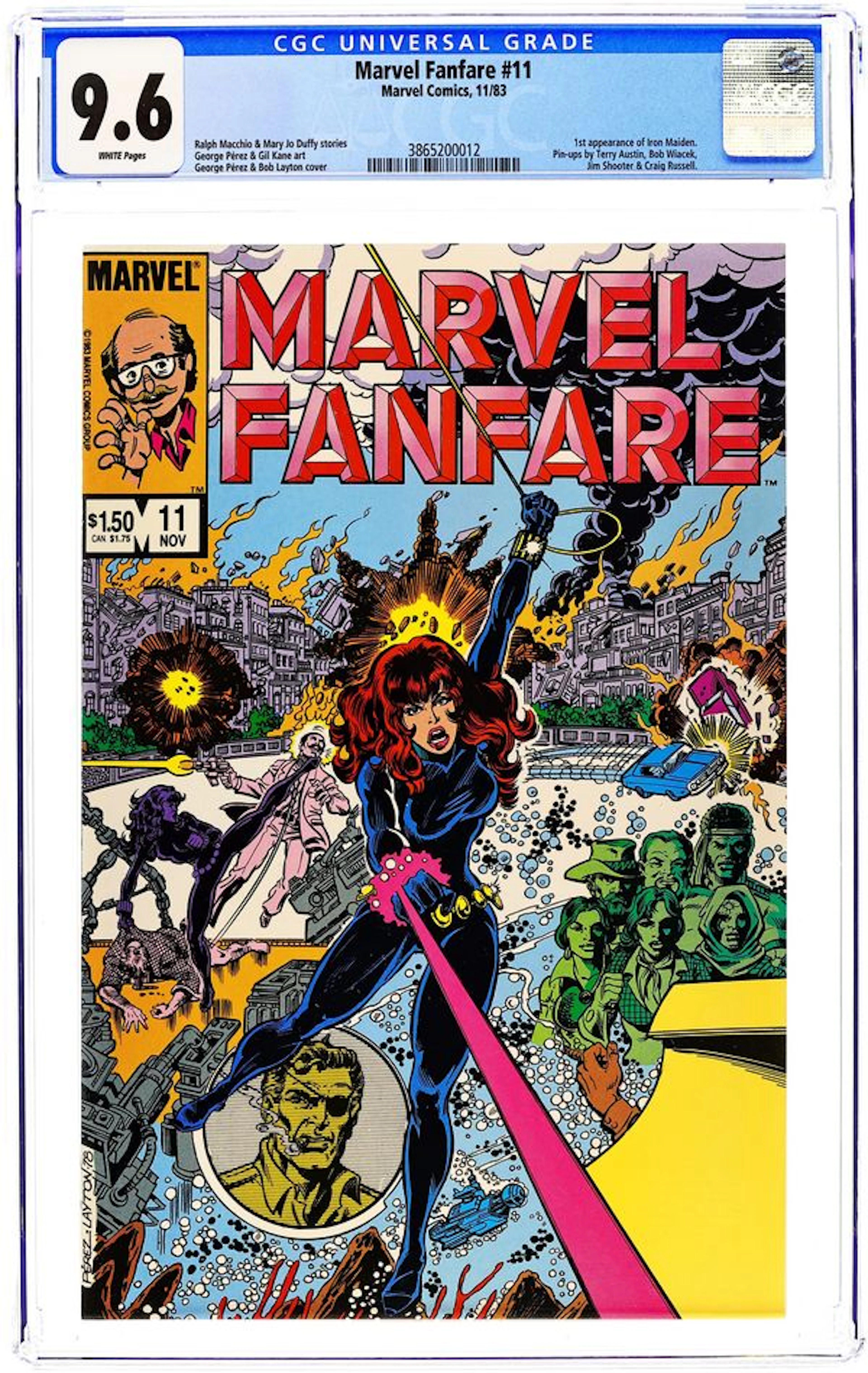 Marvel Fanfare (1982 1st Series) 11 CGC 9.6