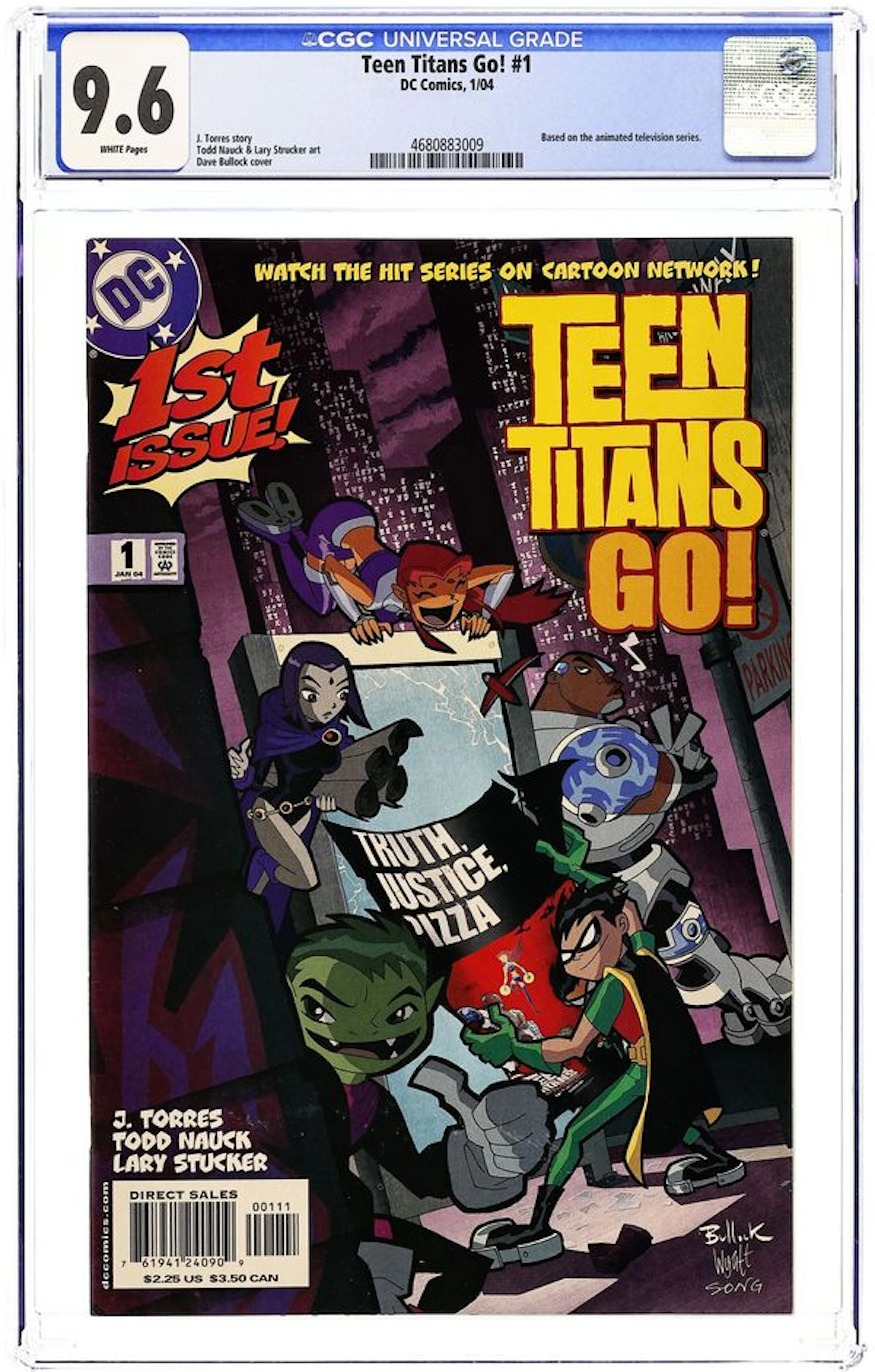 Teen Titans Go (2004) 1 CGC 9.6