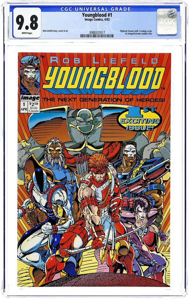 Youngblood (1992 1st Series) 1A CGC 9.8