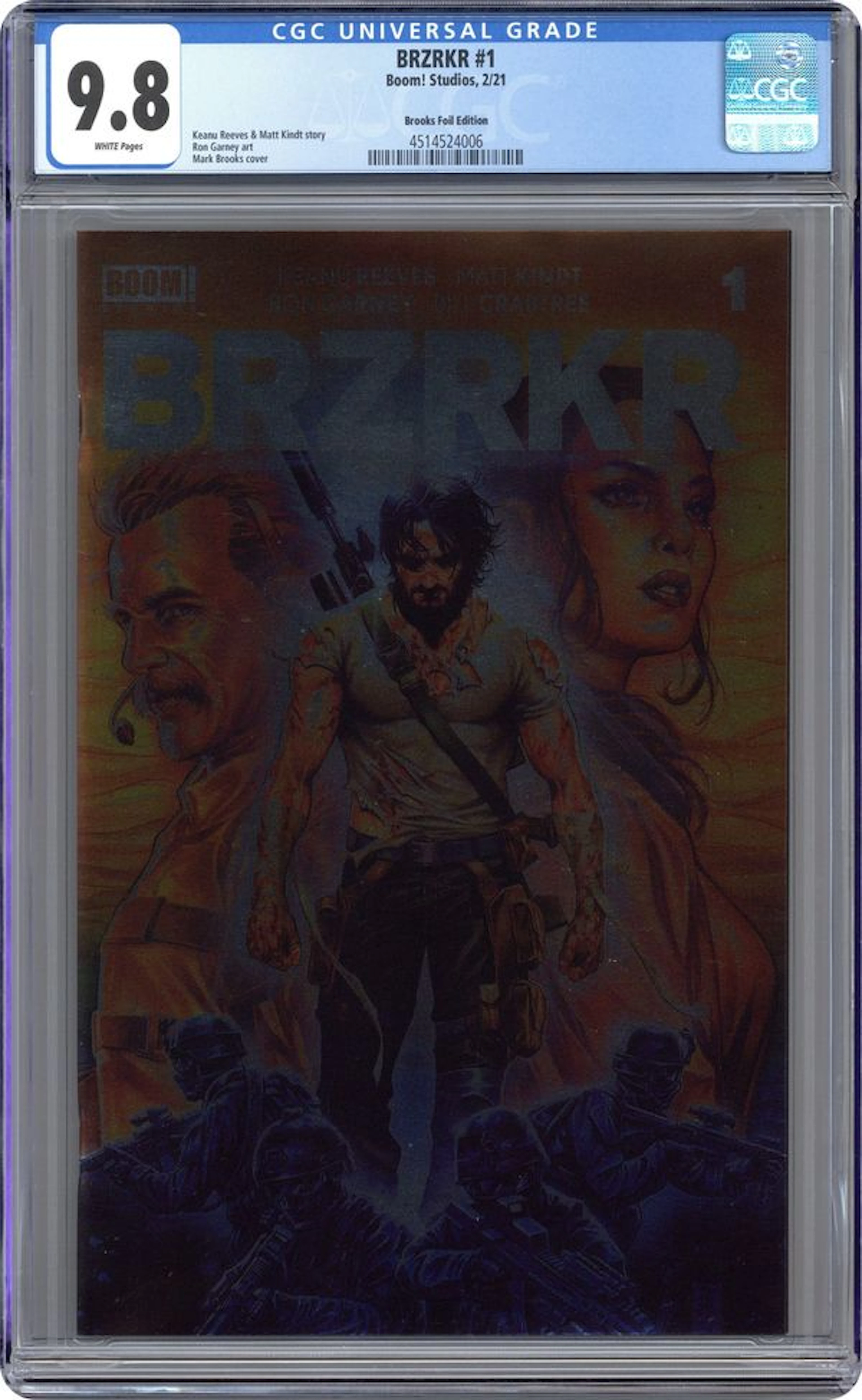 Brzrkr (2021 Boom) 1D CGC 9.8