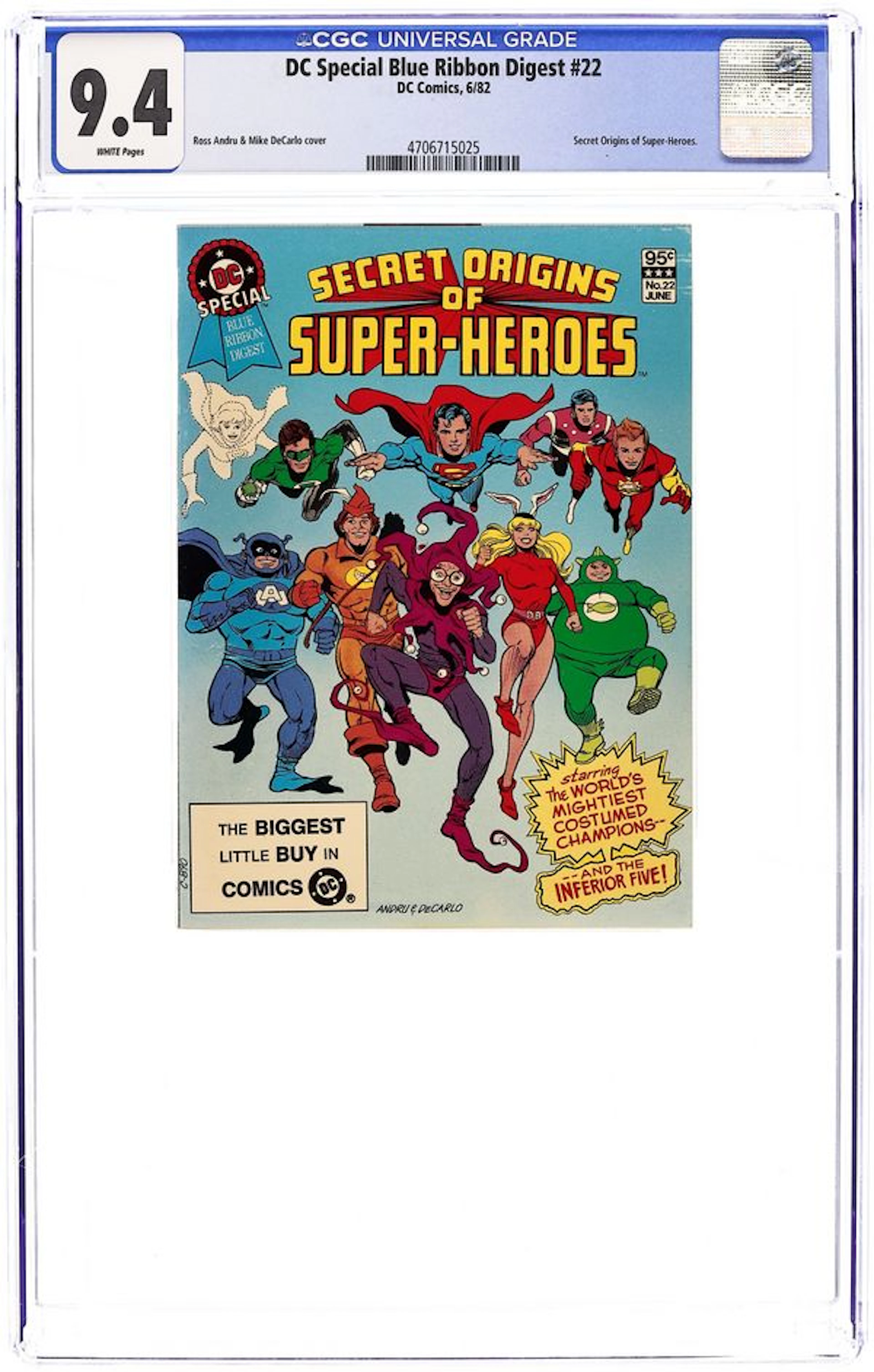 DC Special Blue Ribbon Digest (1980) 22 CGC 9.4