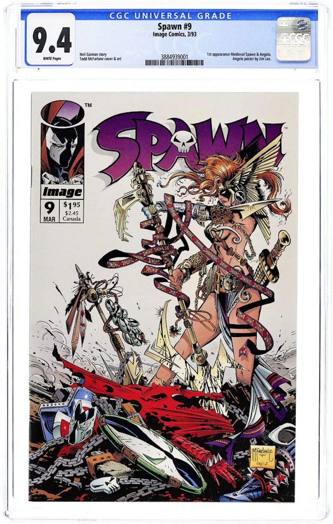 Spawn (1992 Image) 9D CGC 9.4