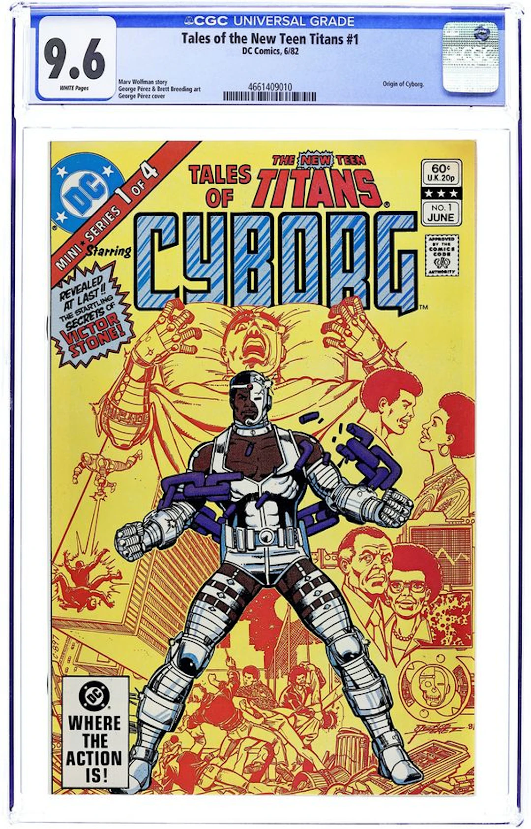 Tales of the New Teen Titans (1982) 1D CGC 9.6