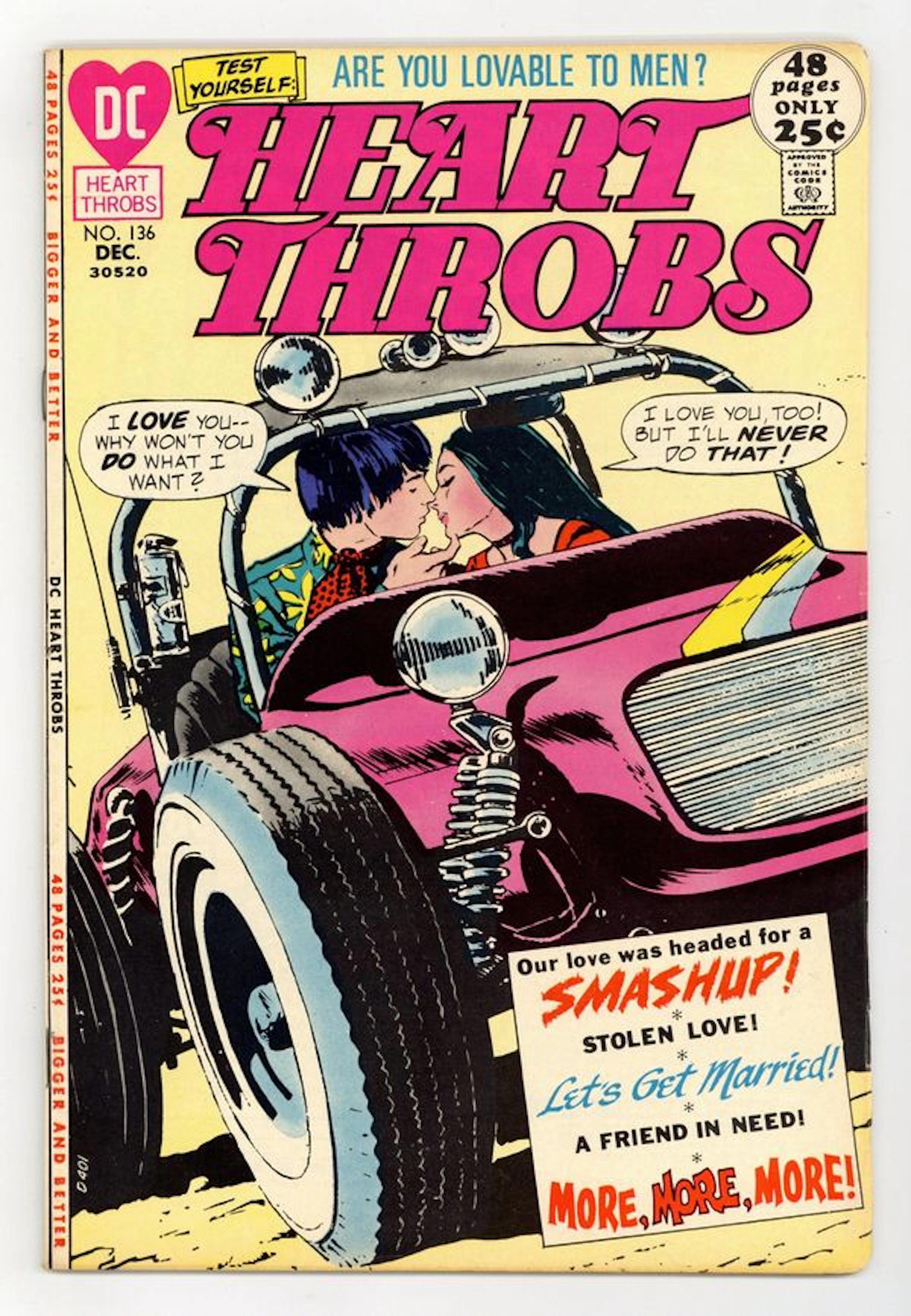 Heart Throbs (1949 Quality/DC) 136 FN 6.0