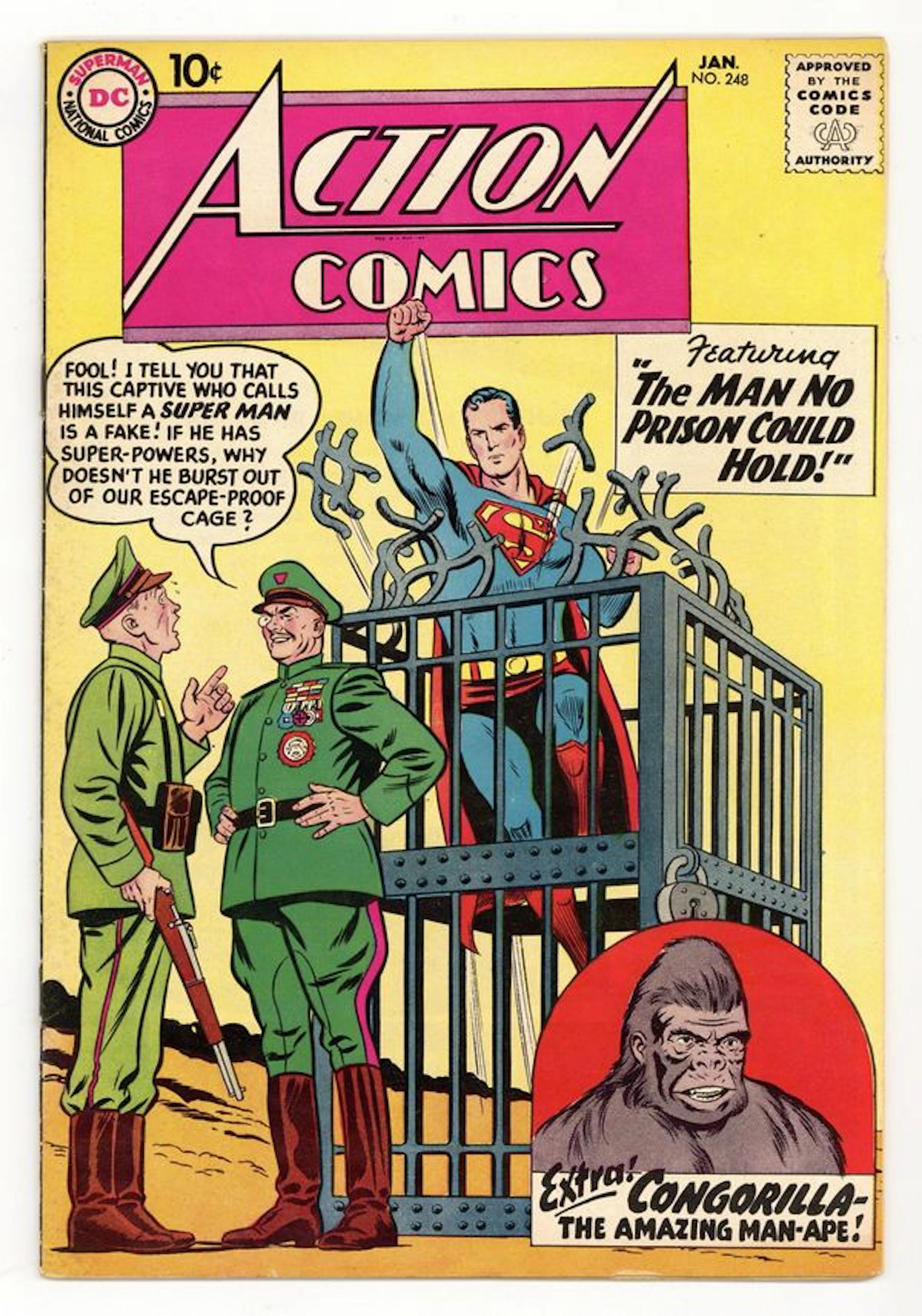 Action Comics (1938 DC) 248 VG+ 4.5