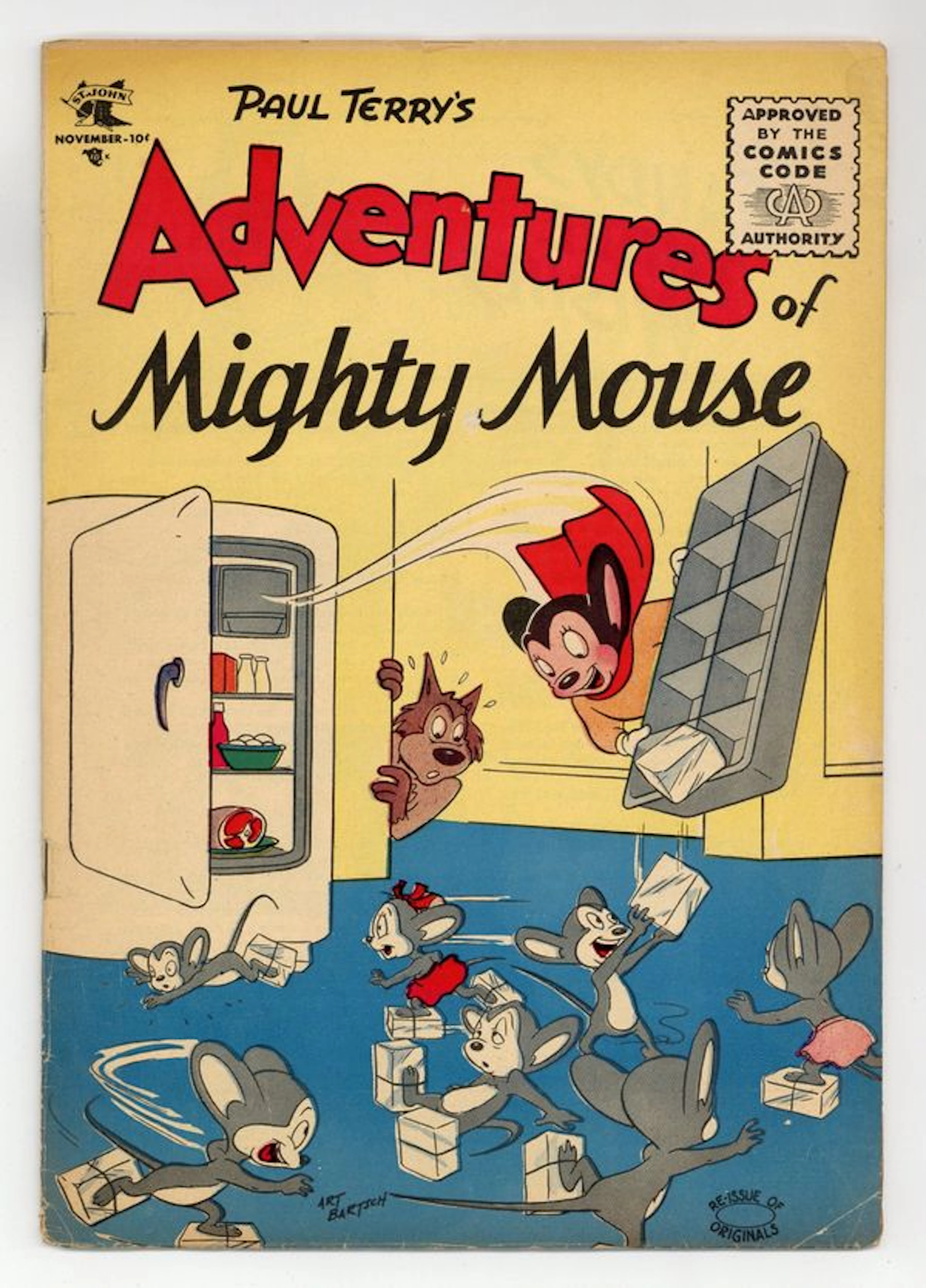 Adventures of Mighty Mouse (1955-1980 Pines/Dell/Gold Key) 128 VG- 3.5