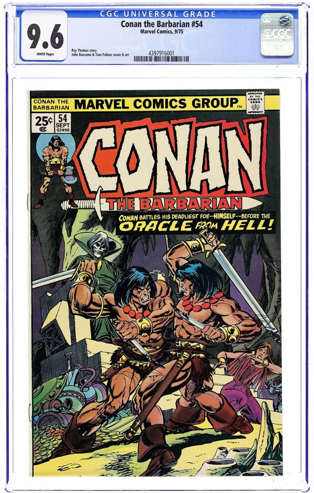 Conan the Barbarian (1970 Marvel) 54 CGC 9.6