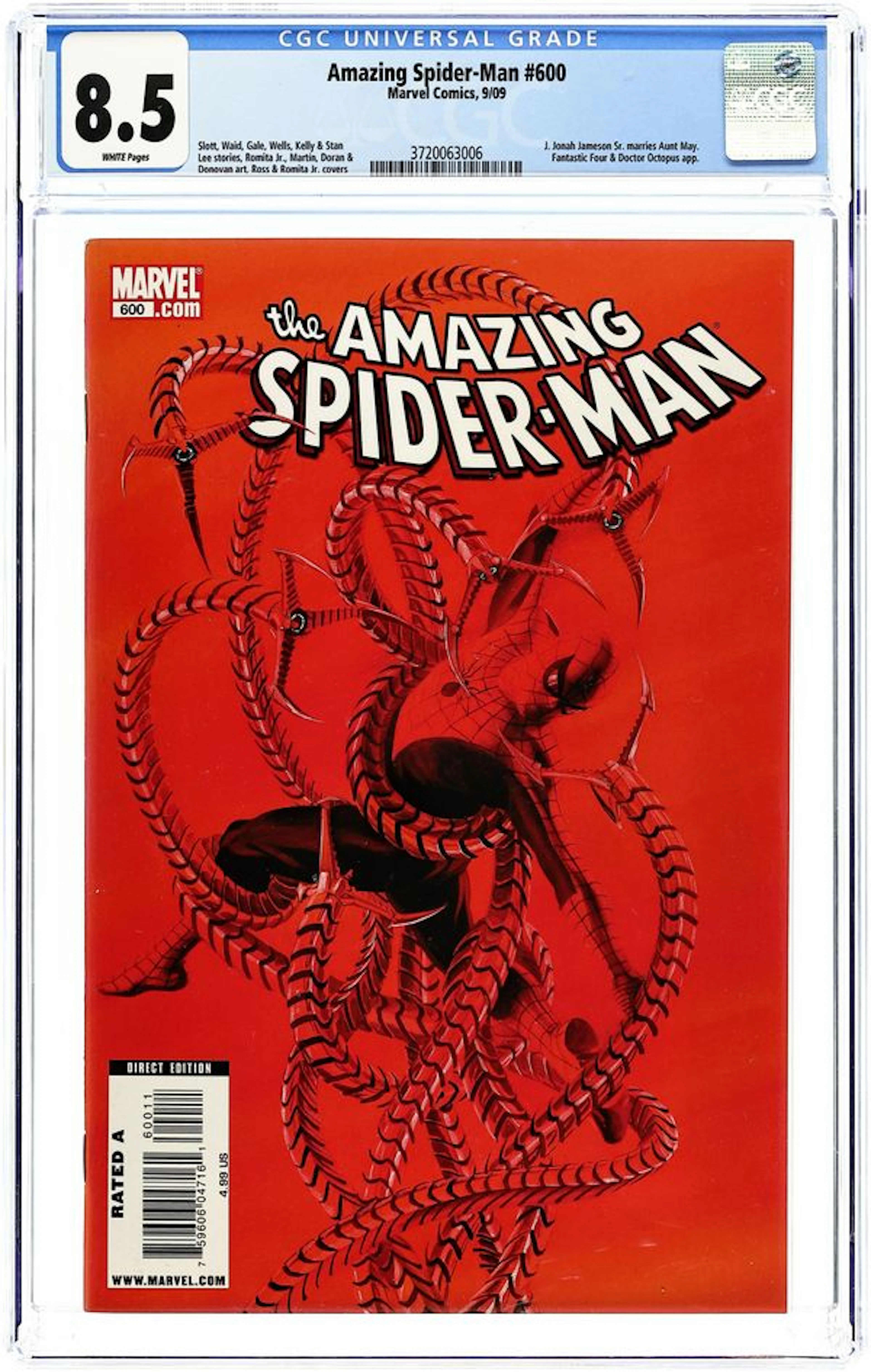 Amazing Spider-Man (1998 2nd Series) 600A CGC 8.5