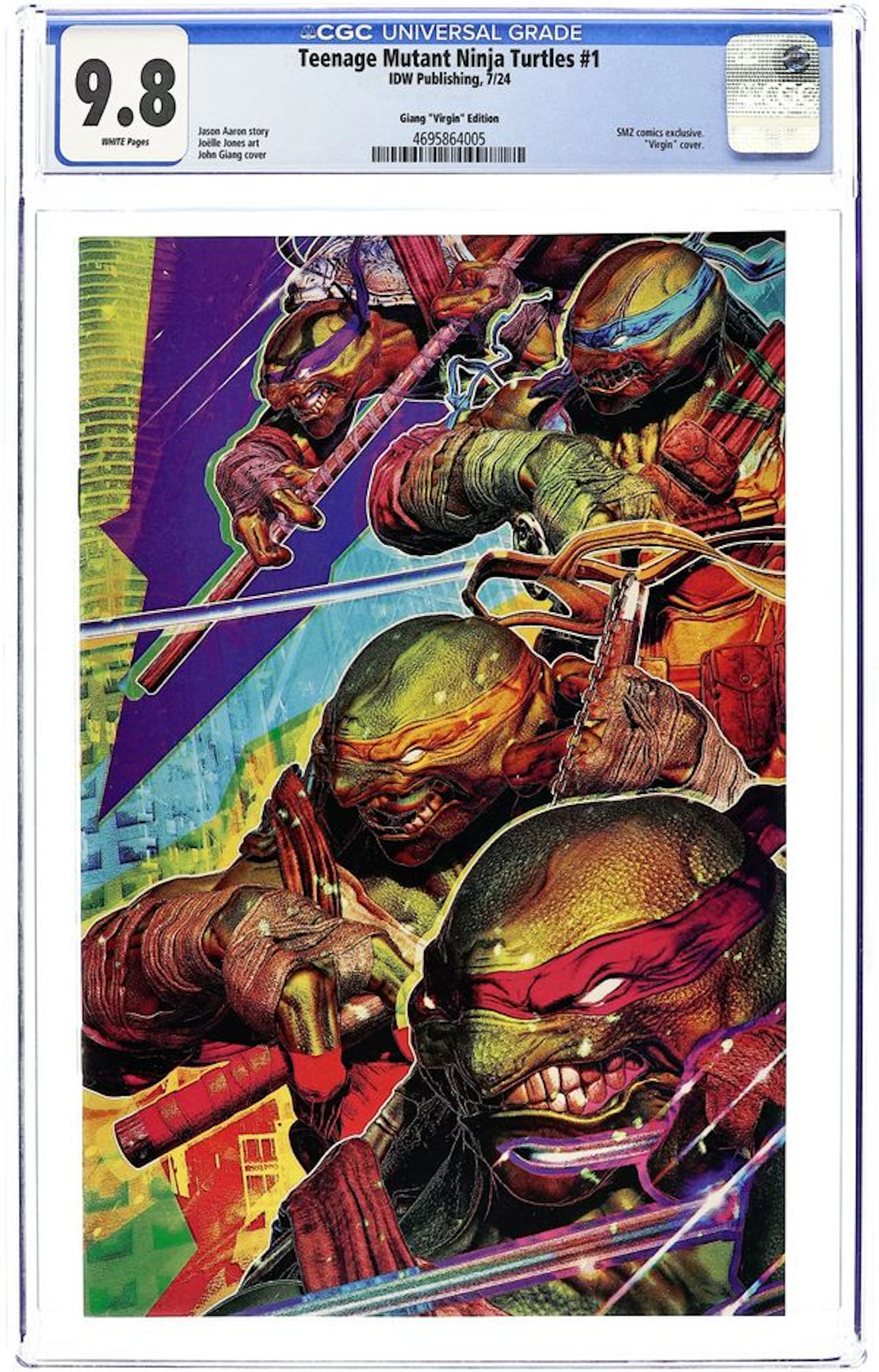 Teenage Mutant Ninja Turtles (2024 IDW) 1GIANG.B CGC 9.8