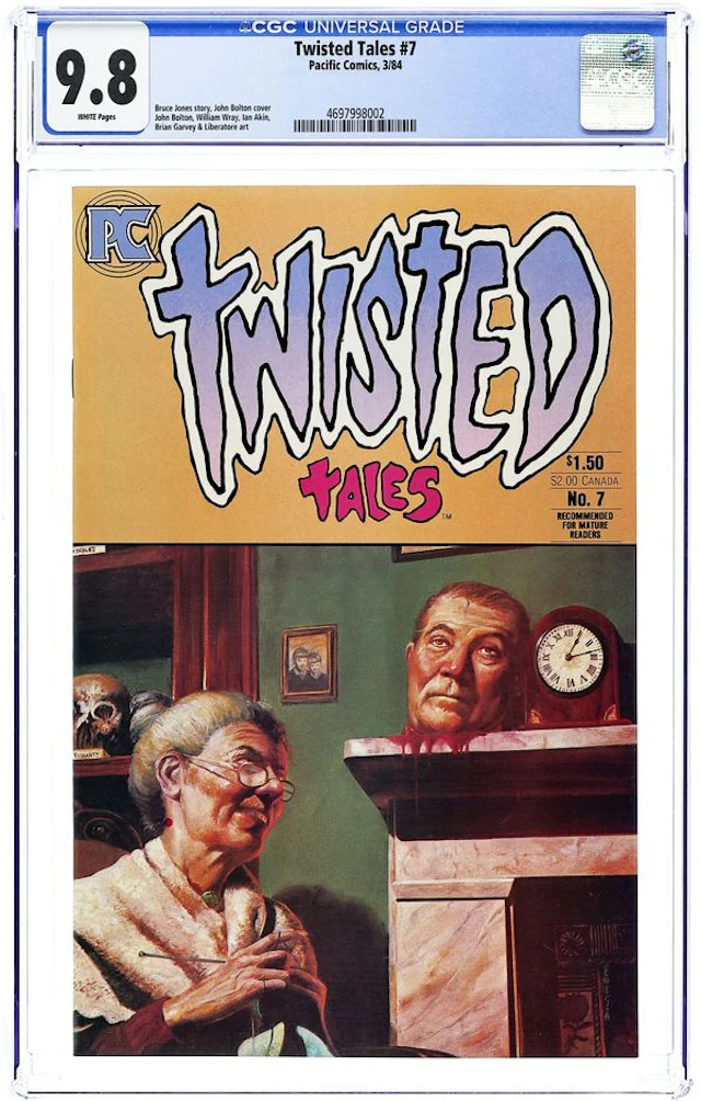 Twisted Tales (1982 Pacific) 7 CGC 9.8