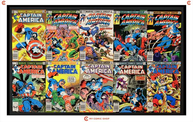 Captain America Lot of 10