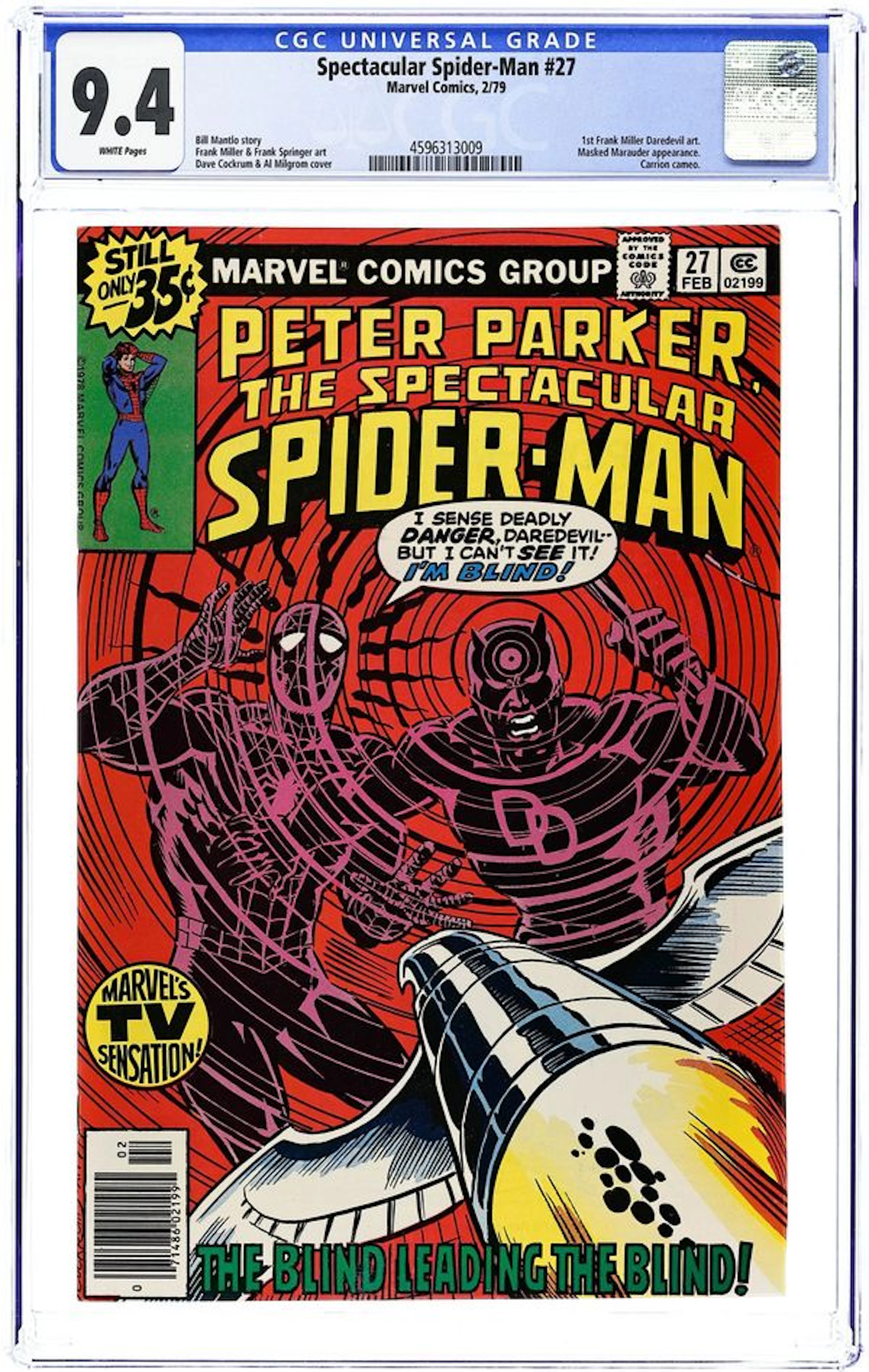 Spectacular Spider-Man (1976 1st Series) 27 CGC 9.4