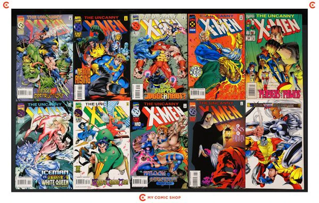 Uncanny X-Men Lot of 10