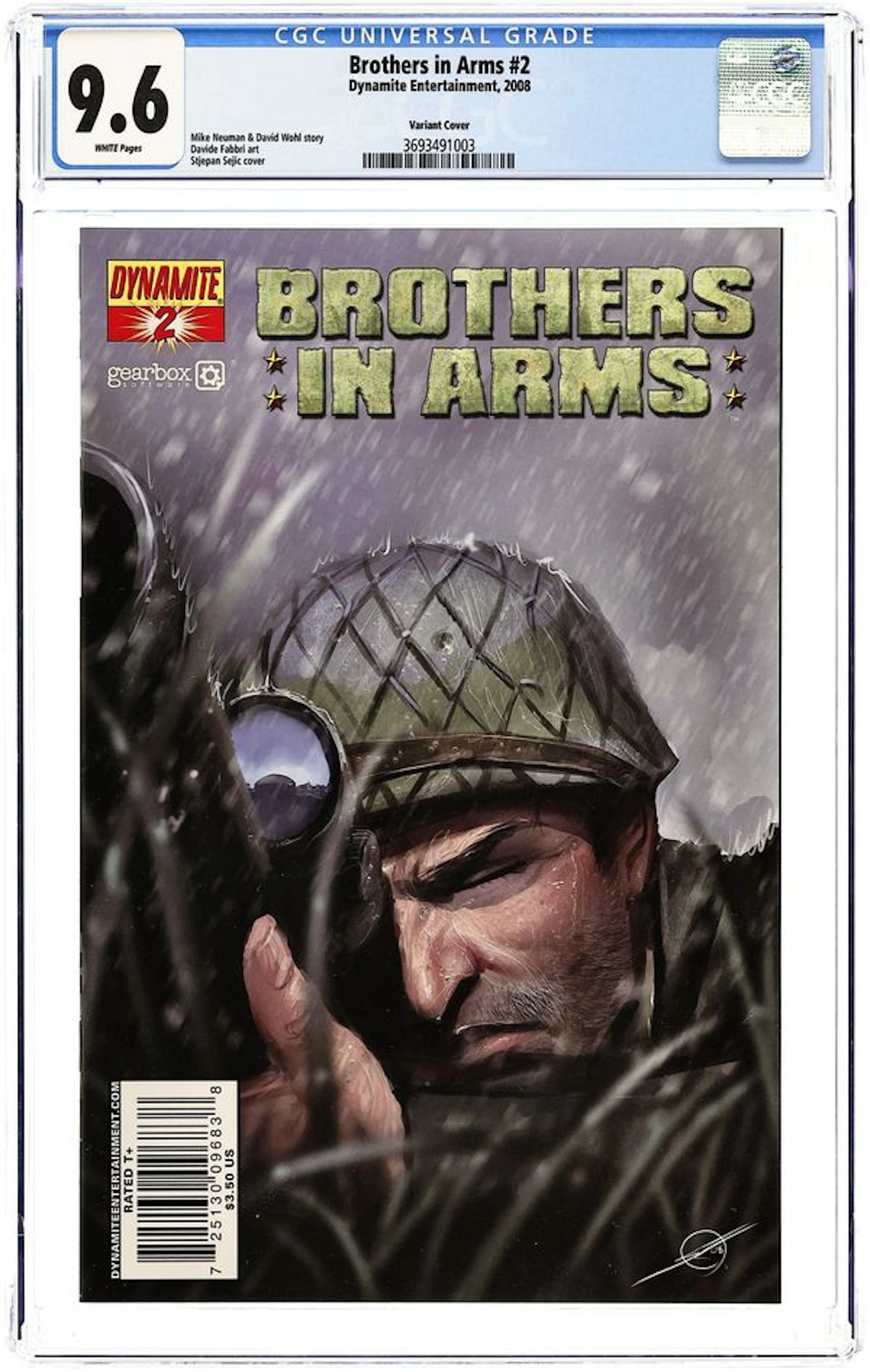 Brothers in Arms (2008) 2B CGC 9.6