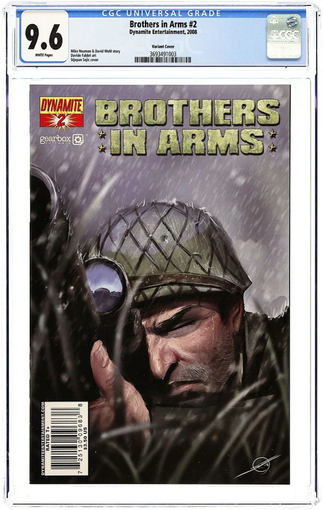 Brothers in Arms (2008) 2B CGC 9.6