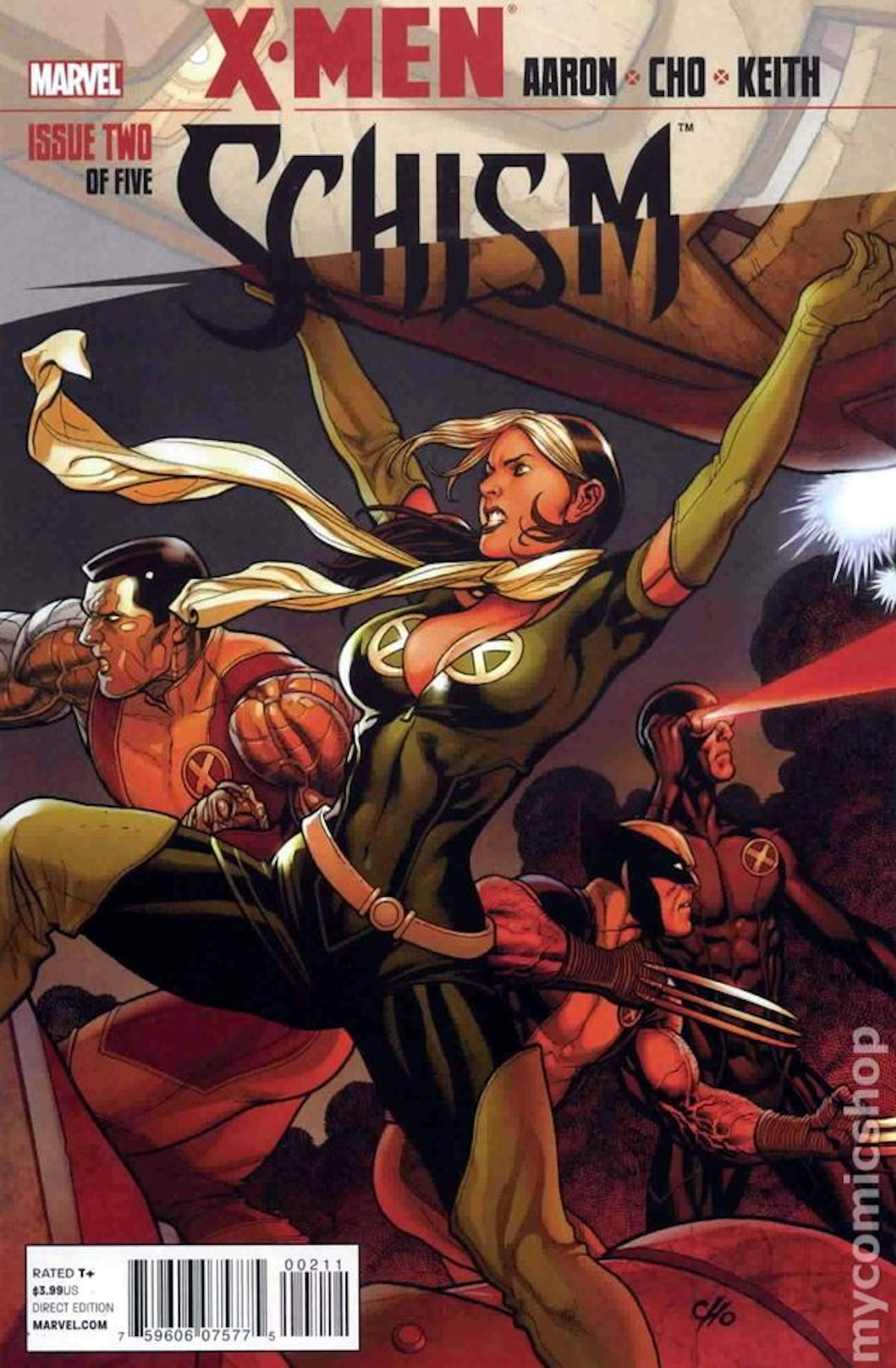 X-Men Schism (2011 Marvel) 2A FN
