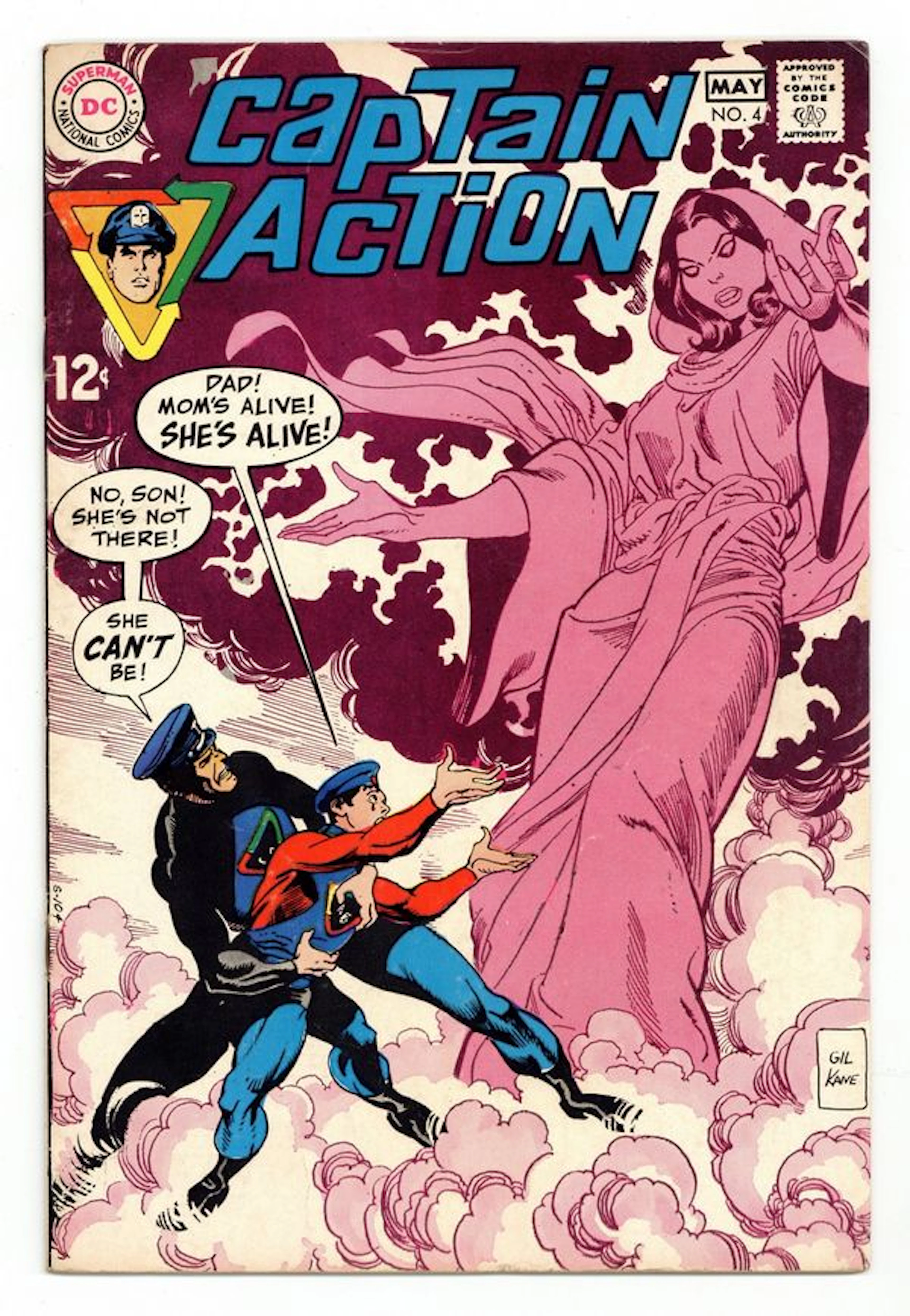 Captain Action (1968 DC National) 4 VG/FN 5.0