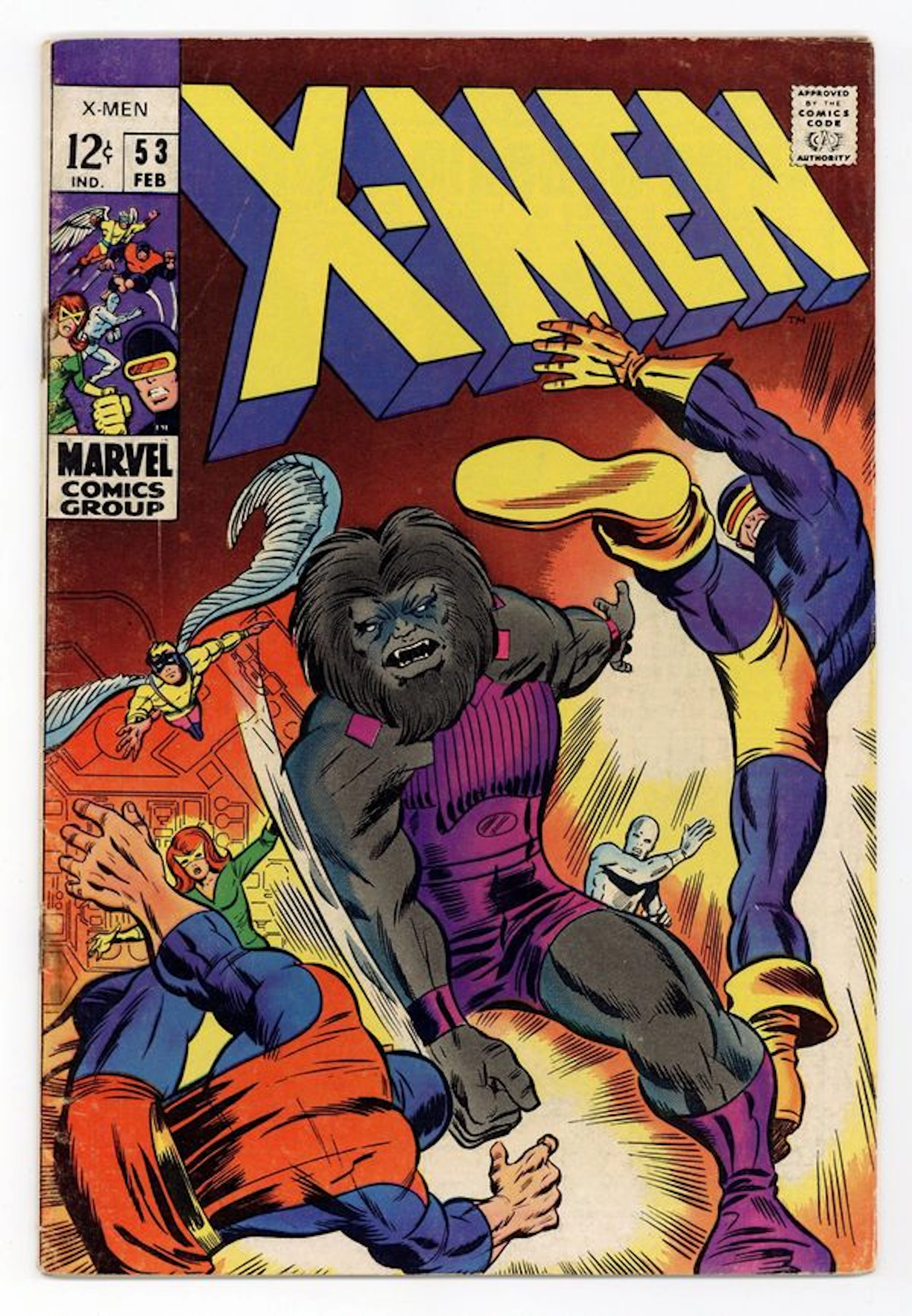 Uncanny X-Men (1963 1st Series) 53 GD 2.0