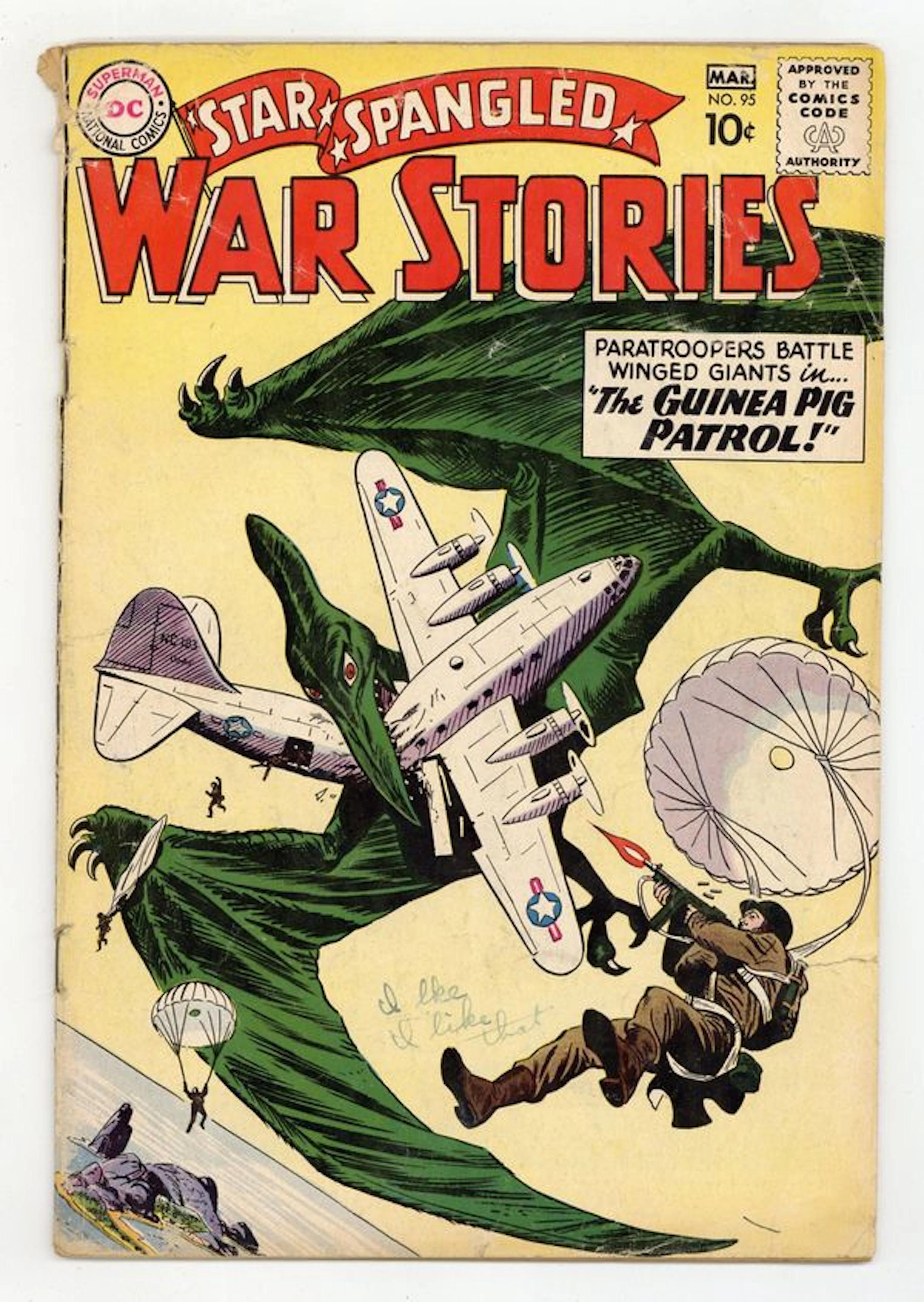 Star Spangled War Stories (1952 DC 2nd Series) 95 GD/VG 3.0