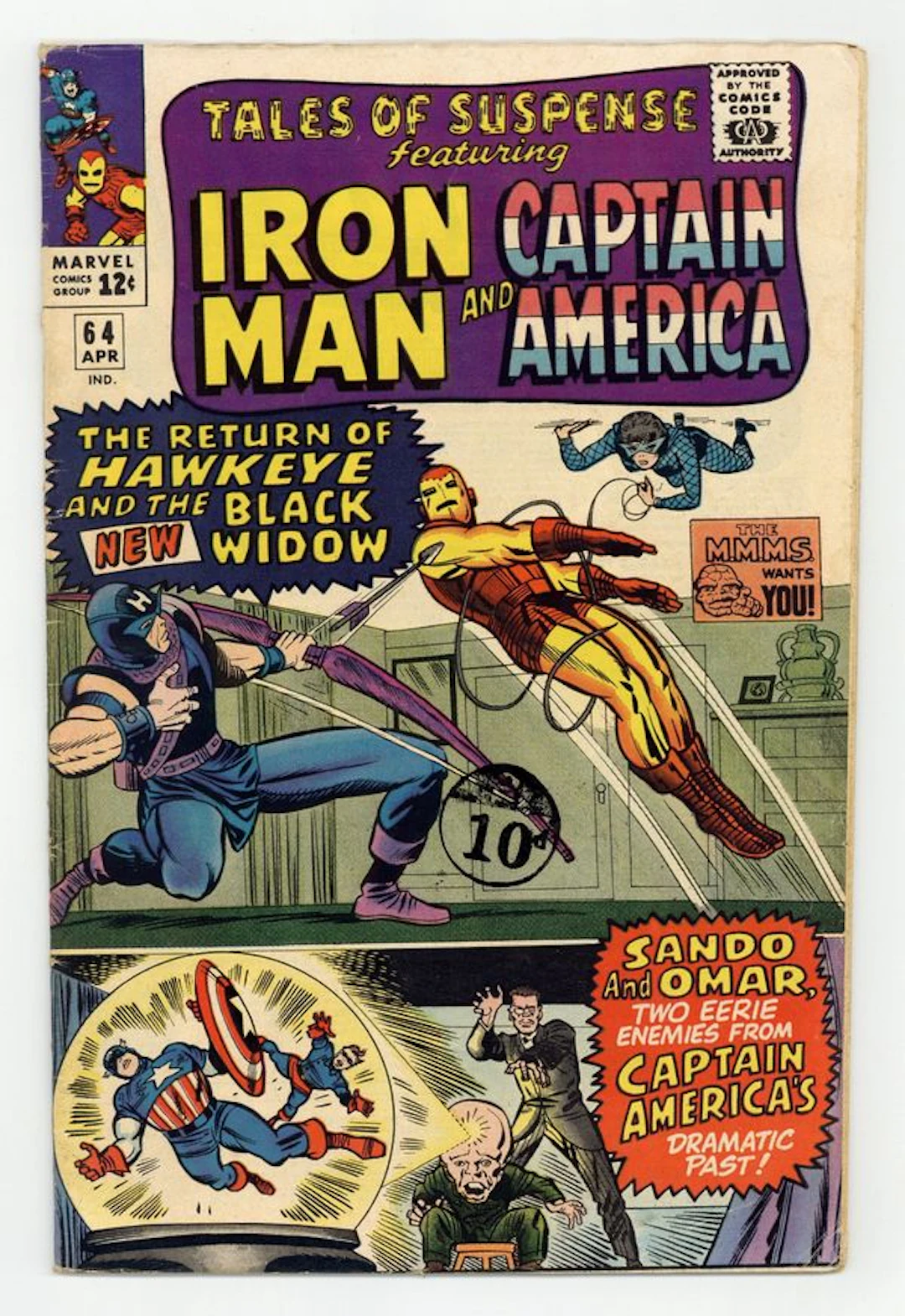 Tales of Suspense (1959) 64 VG- 3.5