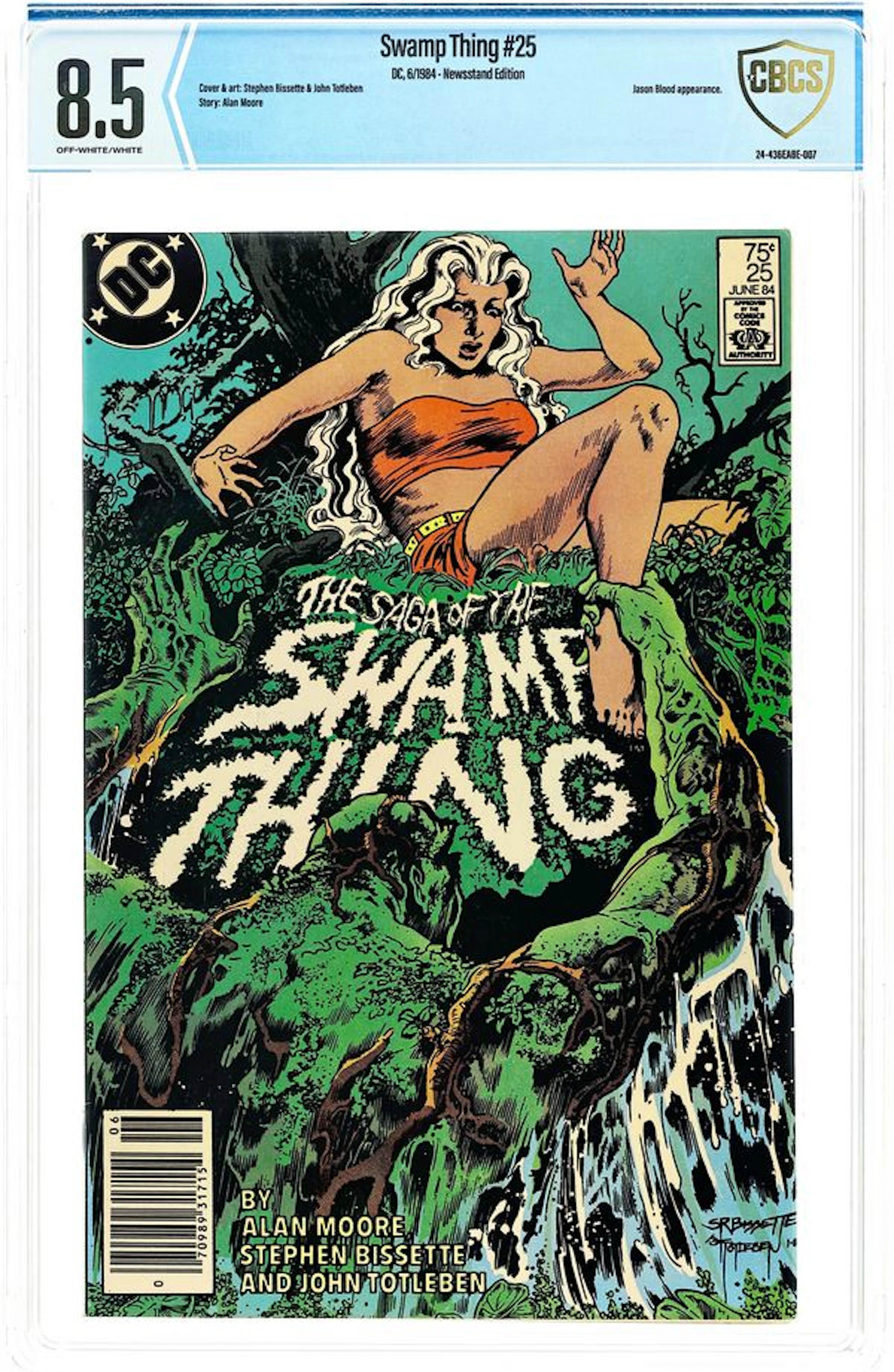 Swamp Thing (1982 2nd Series) 25D CBCS 8.5