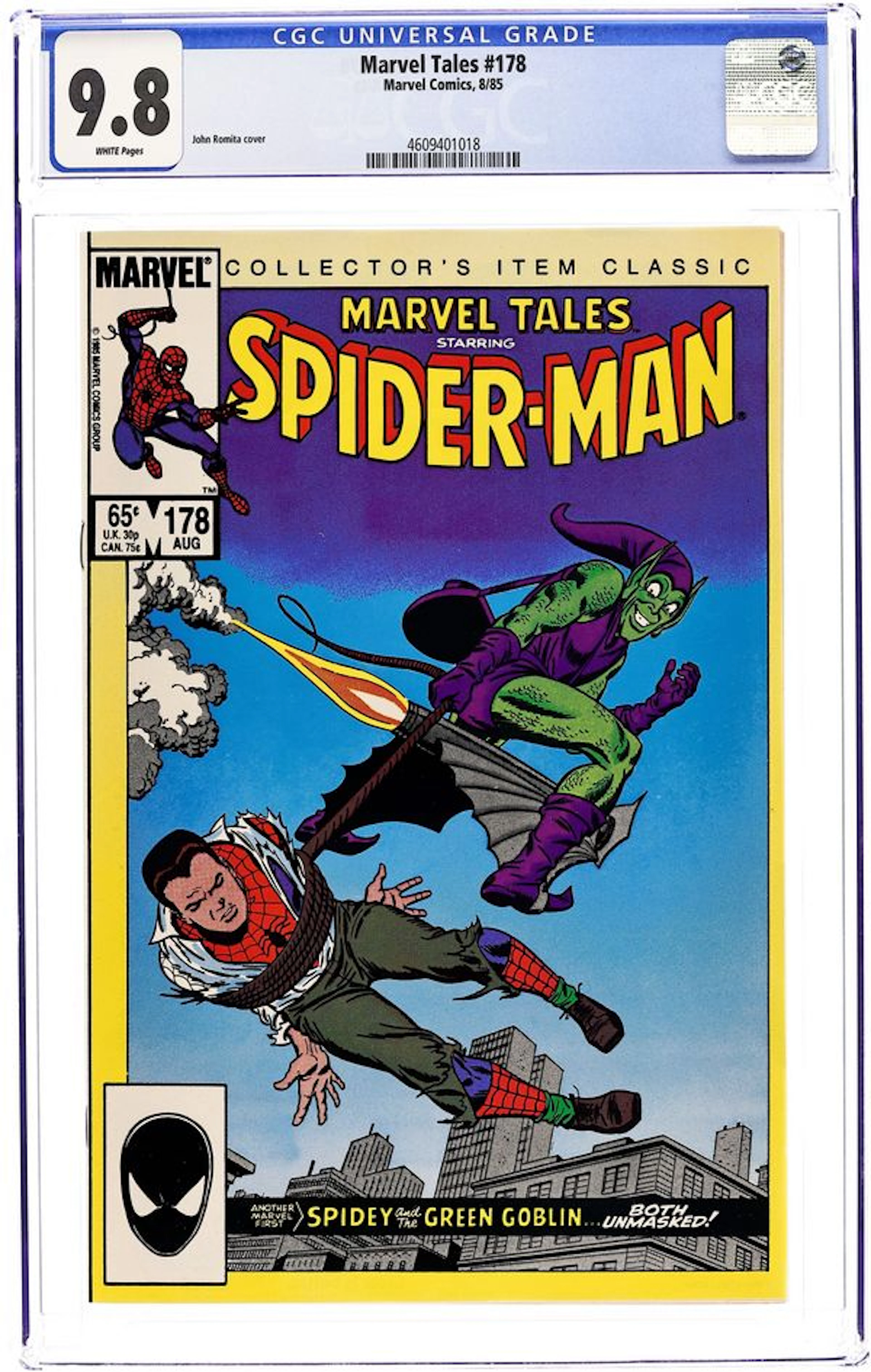 Marvel Tales (1964 Marvel) 178 CGC 9.8