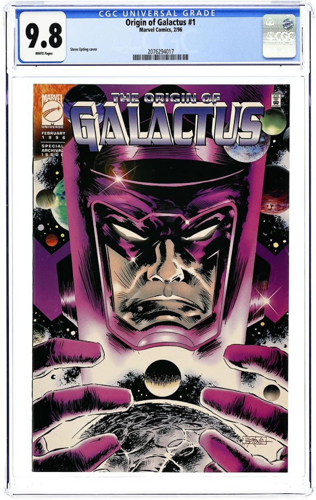 Origin of Galactus (1996) 1 CGC 9.8