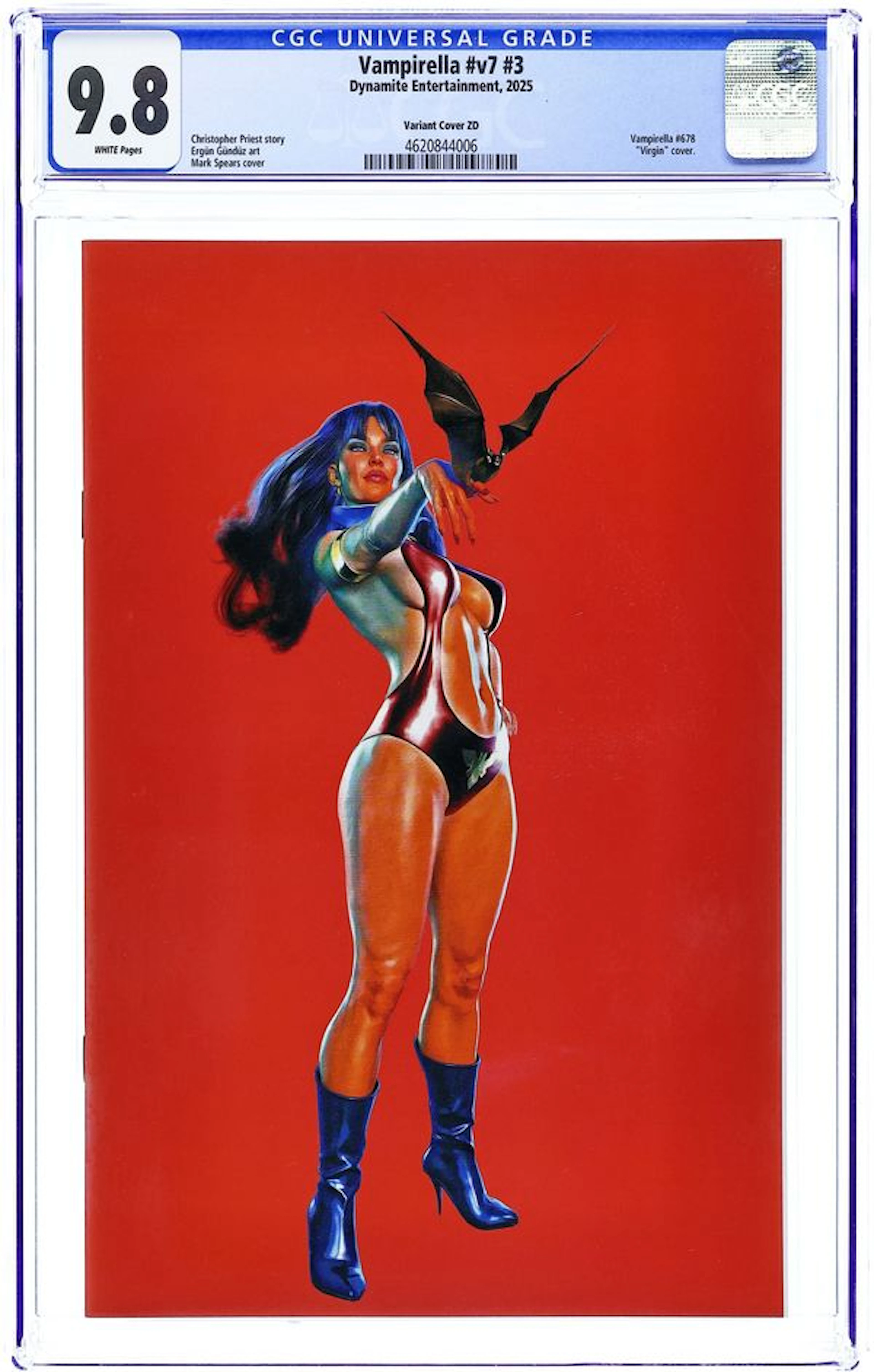 Vampirella (2025 Dynamite) 3ZD CGC 9.8