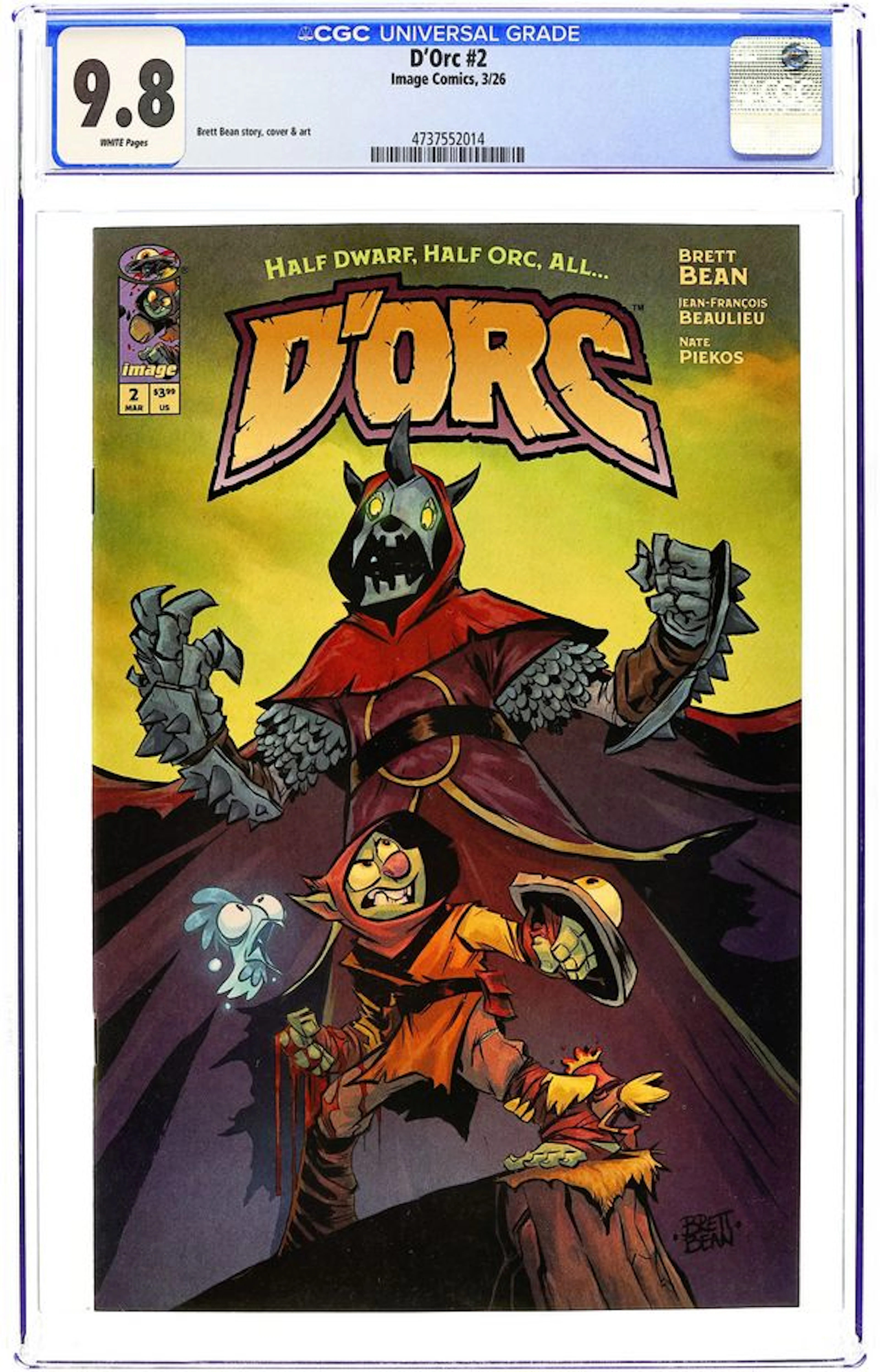D'orc (2026 Image) 2A CGC 9.8