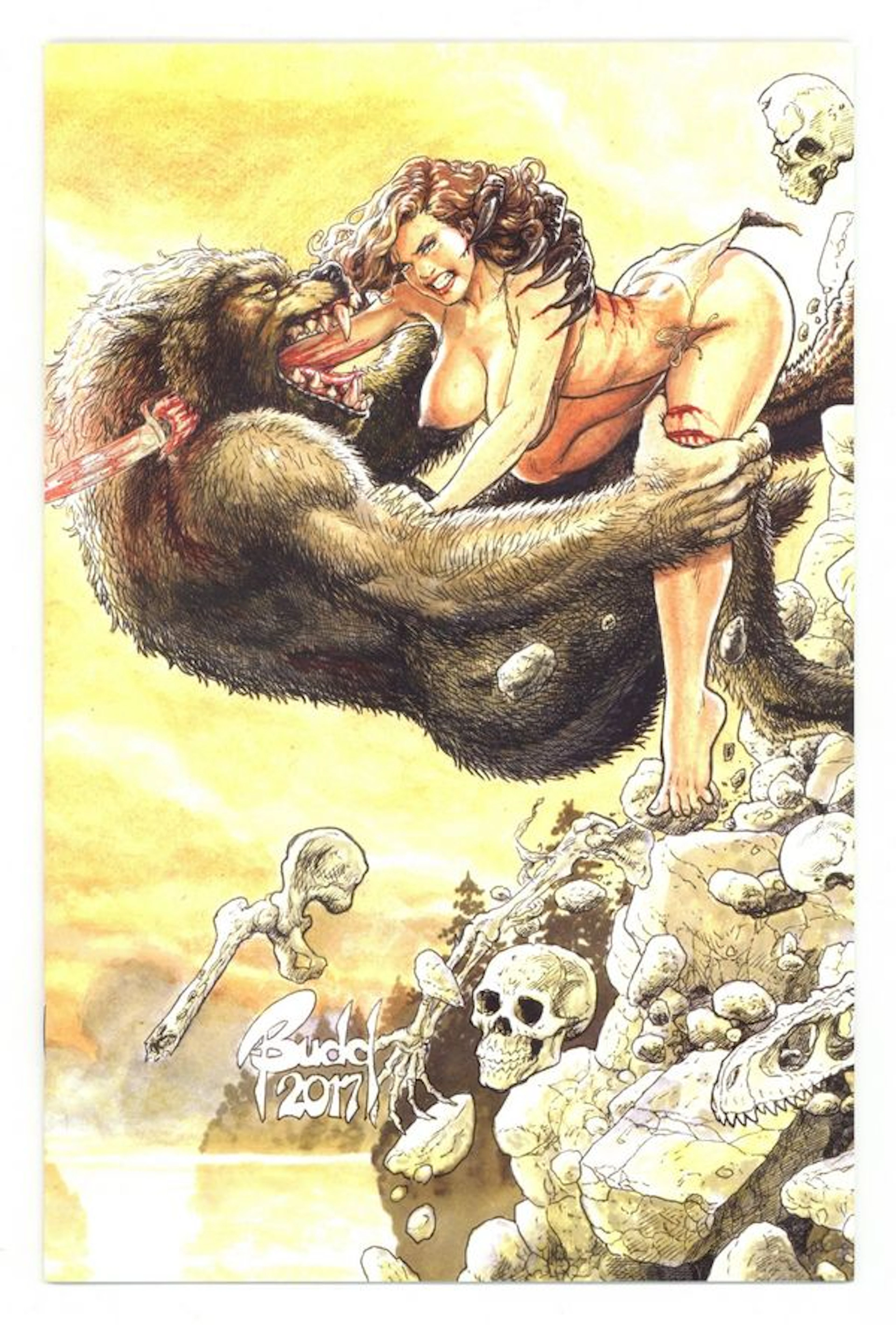 Cavewoman Lycan Run (2018 Amryl) 1D VF/NM 9.0