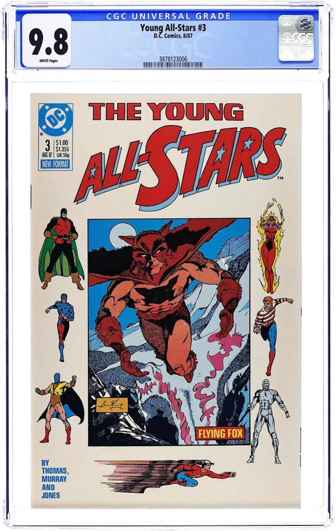Young All Stars (1987) 3 CGC 9.8
