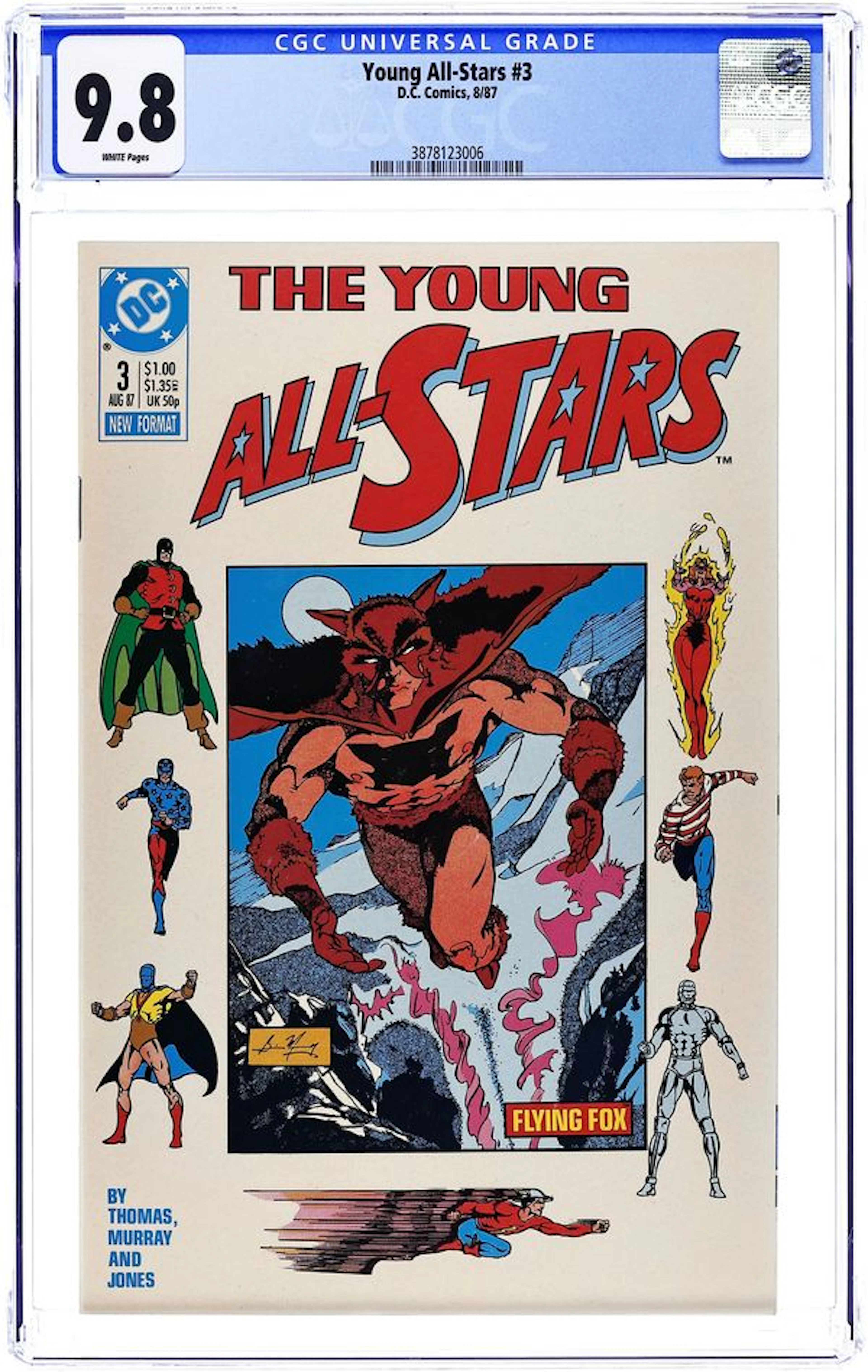 Young All Stars (1987) 3 CGC 9.8