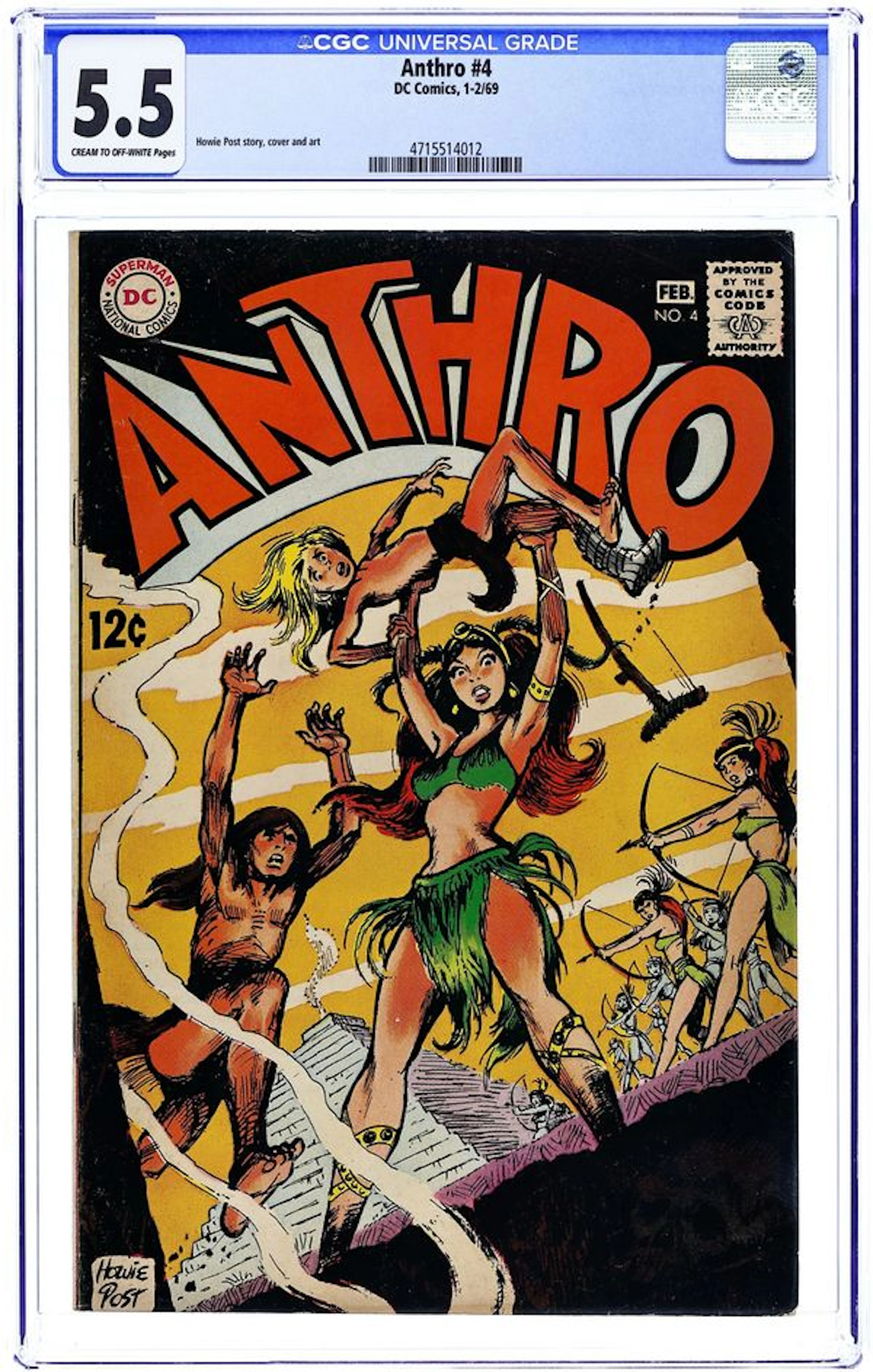 Anthro (1968) 4 CGC 5.5