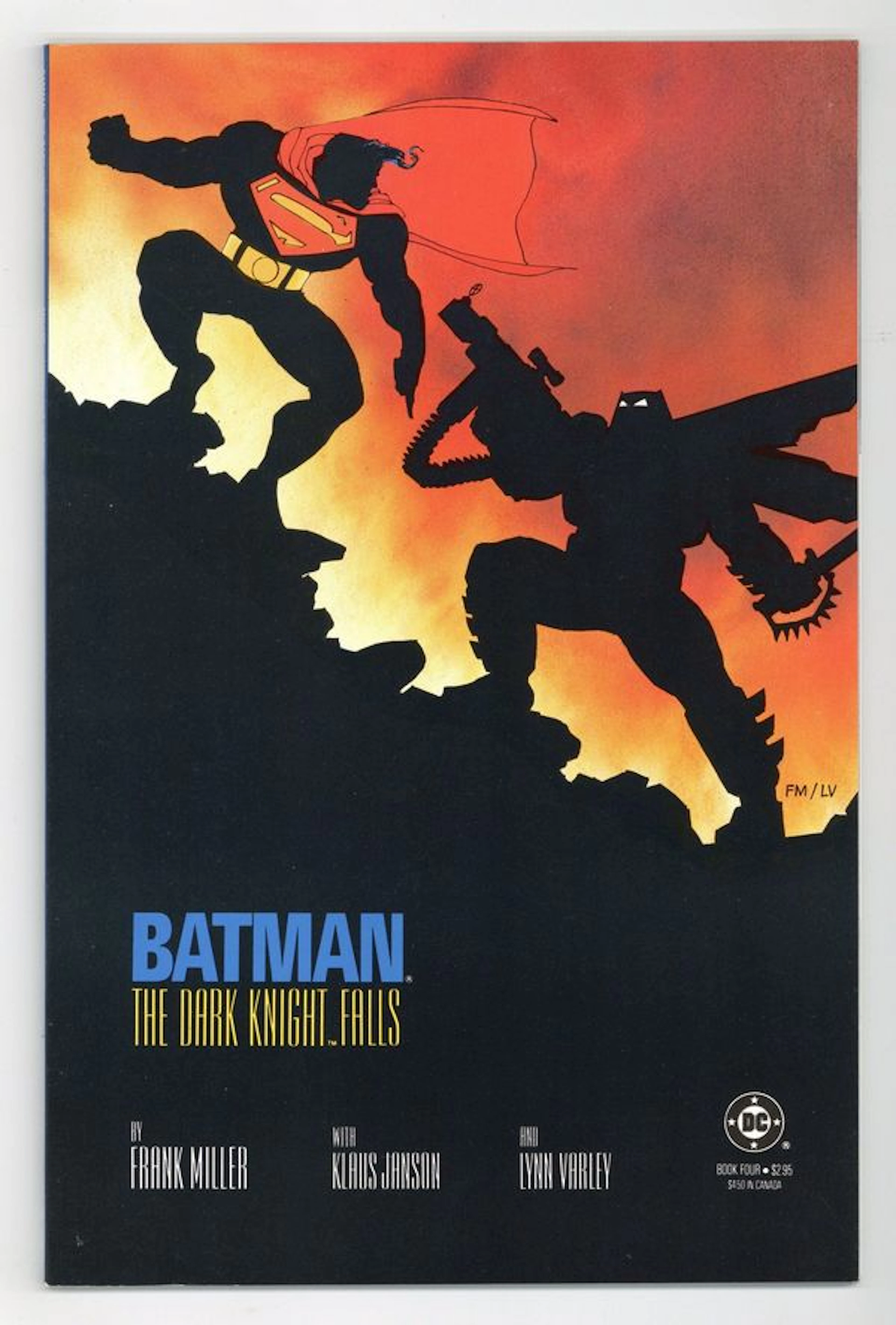 Batman The Dark Knight Returns (1986) 4-1ST FN 6.0