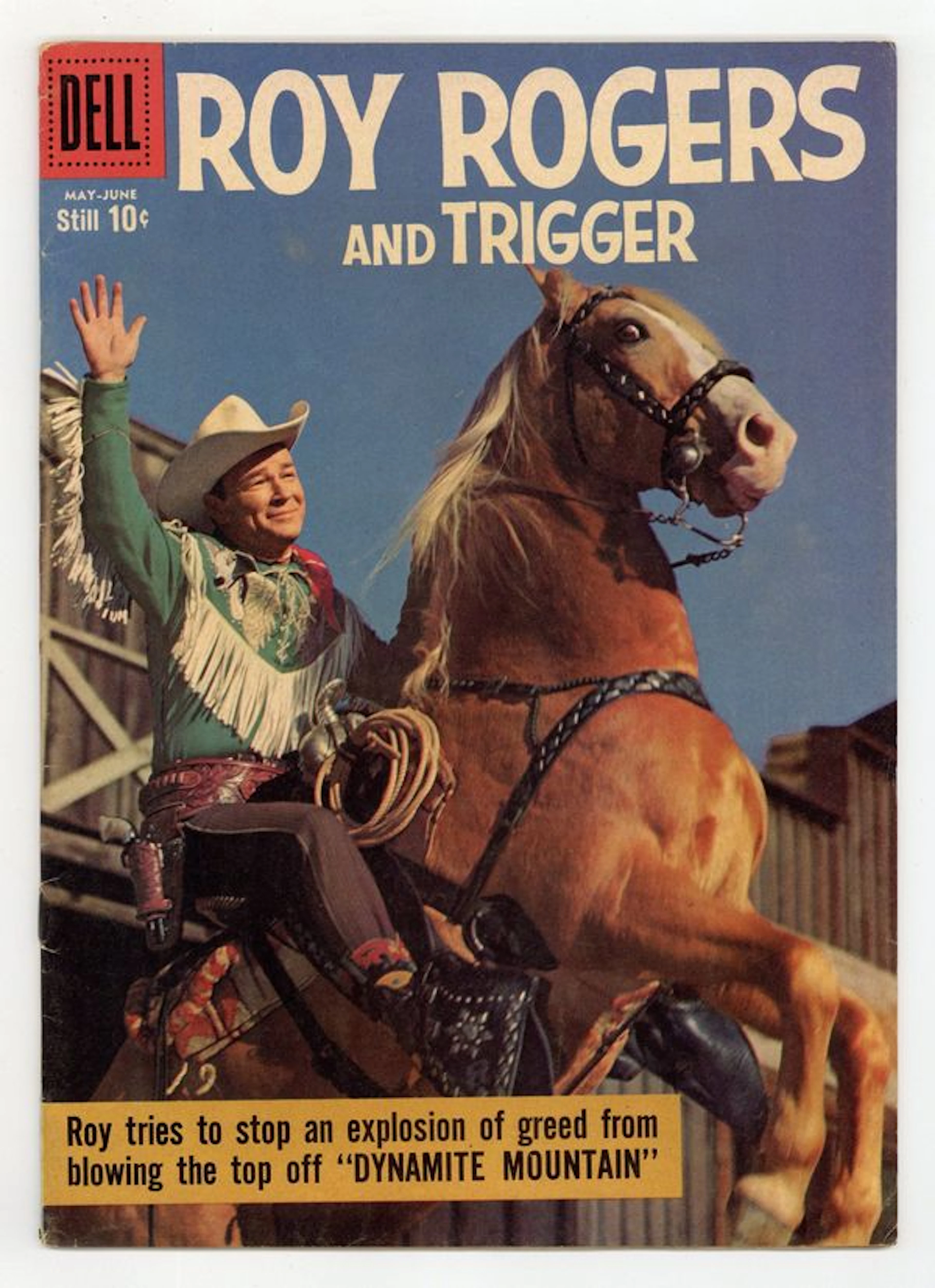 Roy Rogers and Trigger (1955 Dell) 131 FN- 5.5