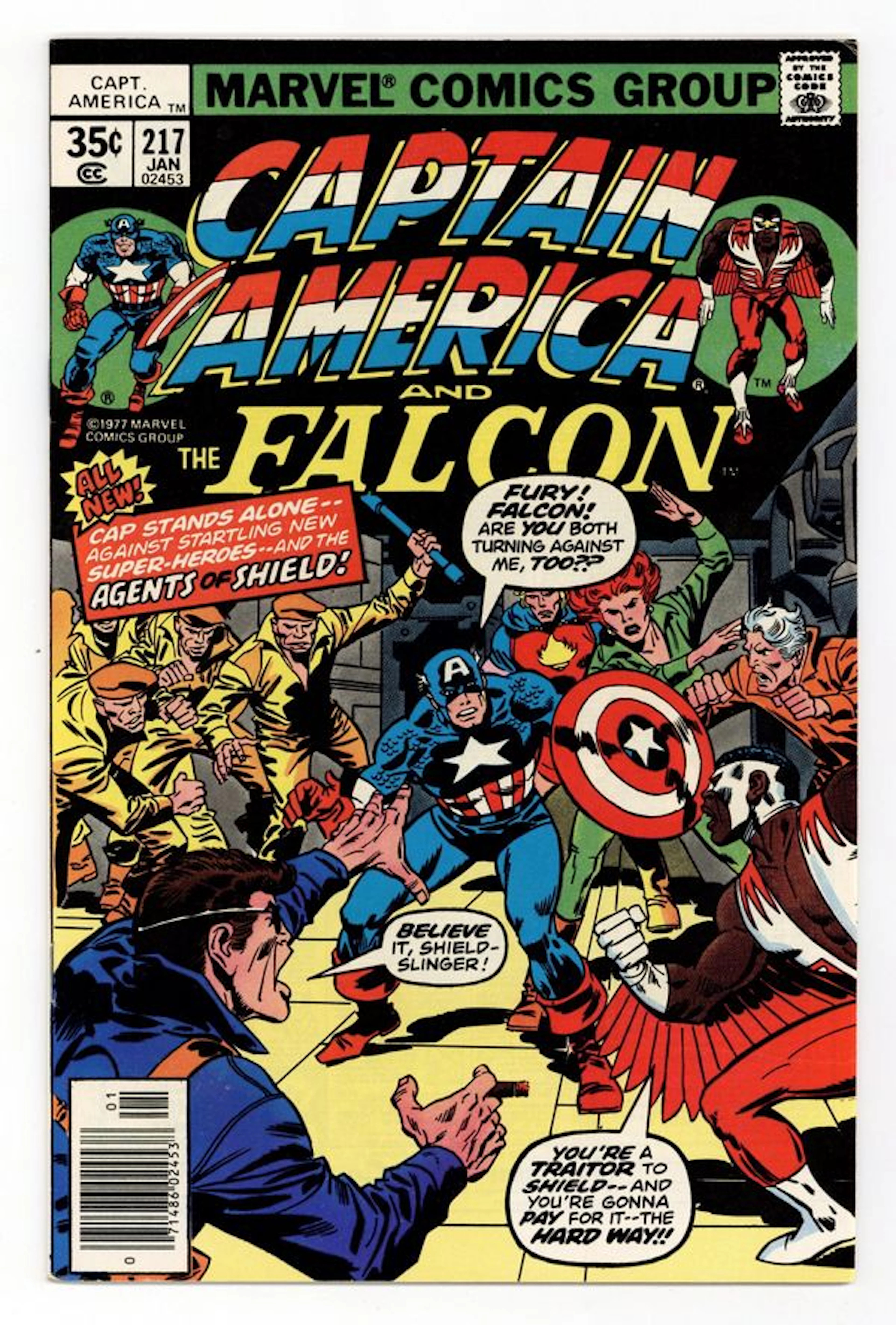Captain America (1968 1st Series) 217 FN/VF 7.0