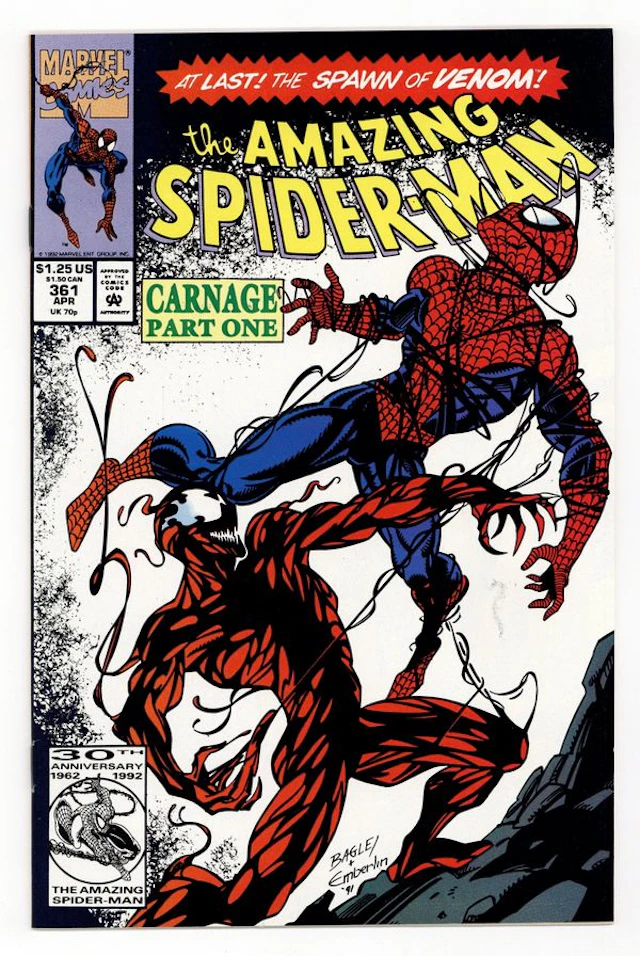 Amazing Spider-Man (1963 1st Series) 361A VF 8.0